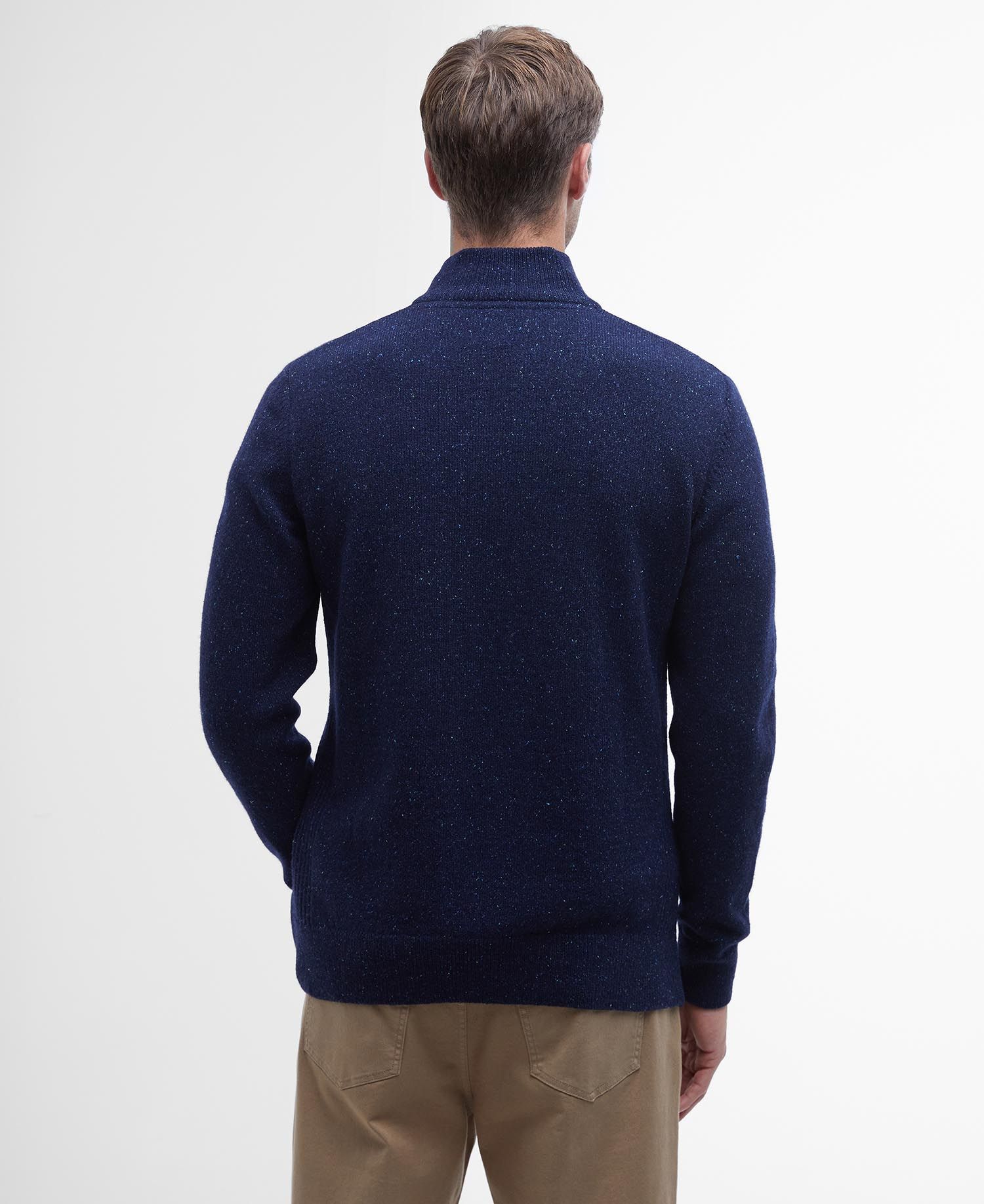 Barbour Tisbury Half Zip Jumper - Navy