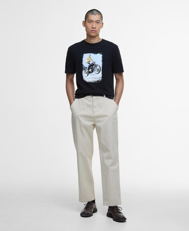 Barbour International SMQ Coster T-Shirt - Black