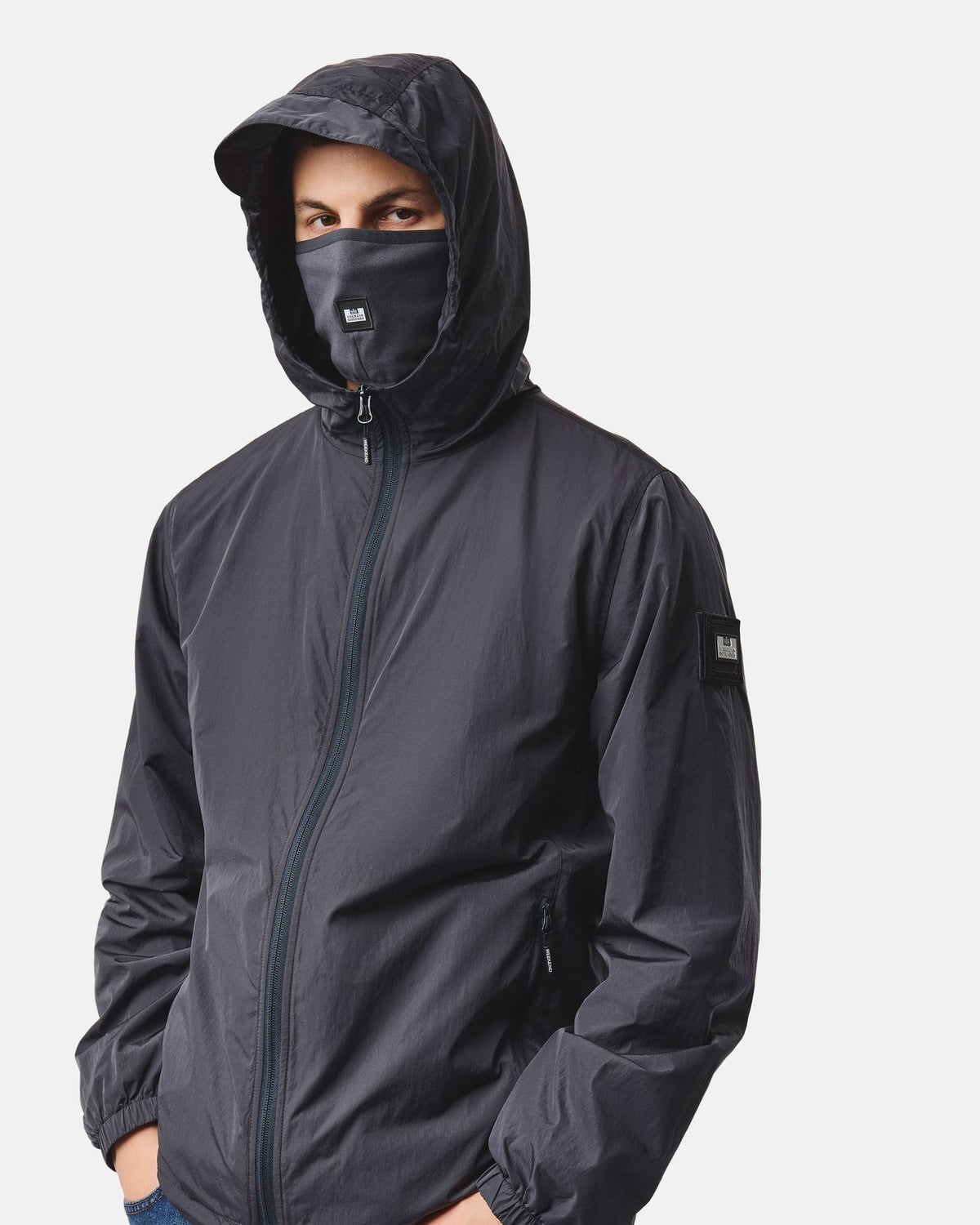 Weekend Offender Technician Fleece Lined Jacket - Ash Grey