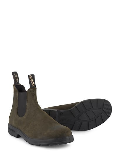 Blundstone 1615 - Dark Olive Rub Suede
