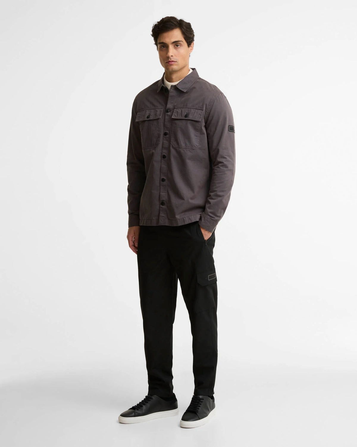 Barbour International Arlo Overshirt - Asphalt