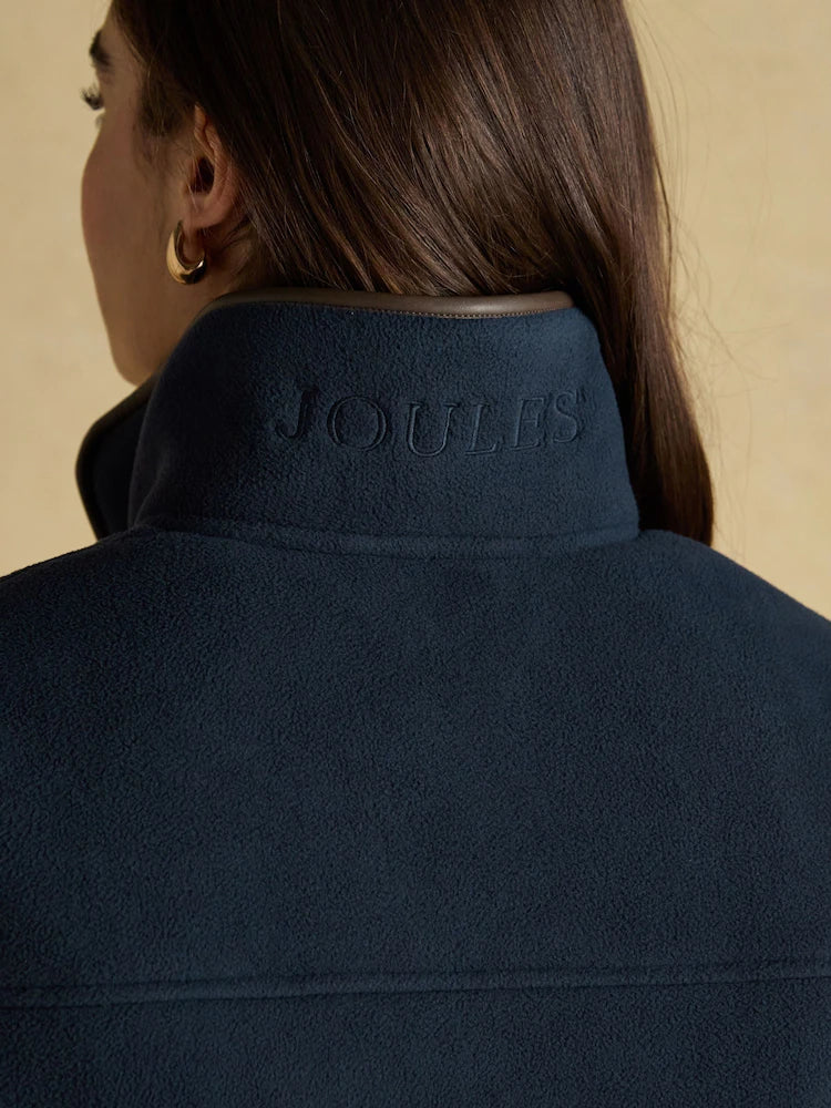 Joules Heritage Quarter Zip Fleece - Navy