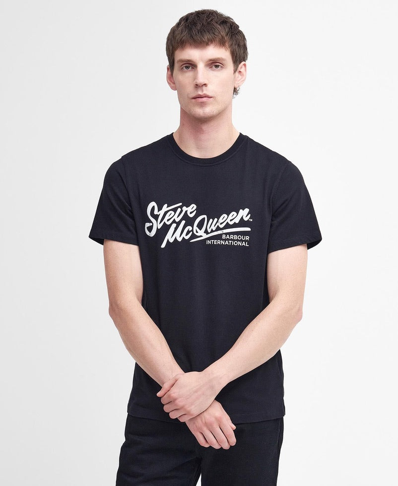 Barbour International SMQ Strike T-Shirt - Black