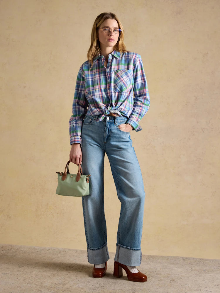 Joules Edie Light Green Crossbody Handbag - Pistachio