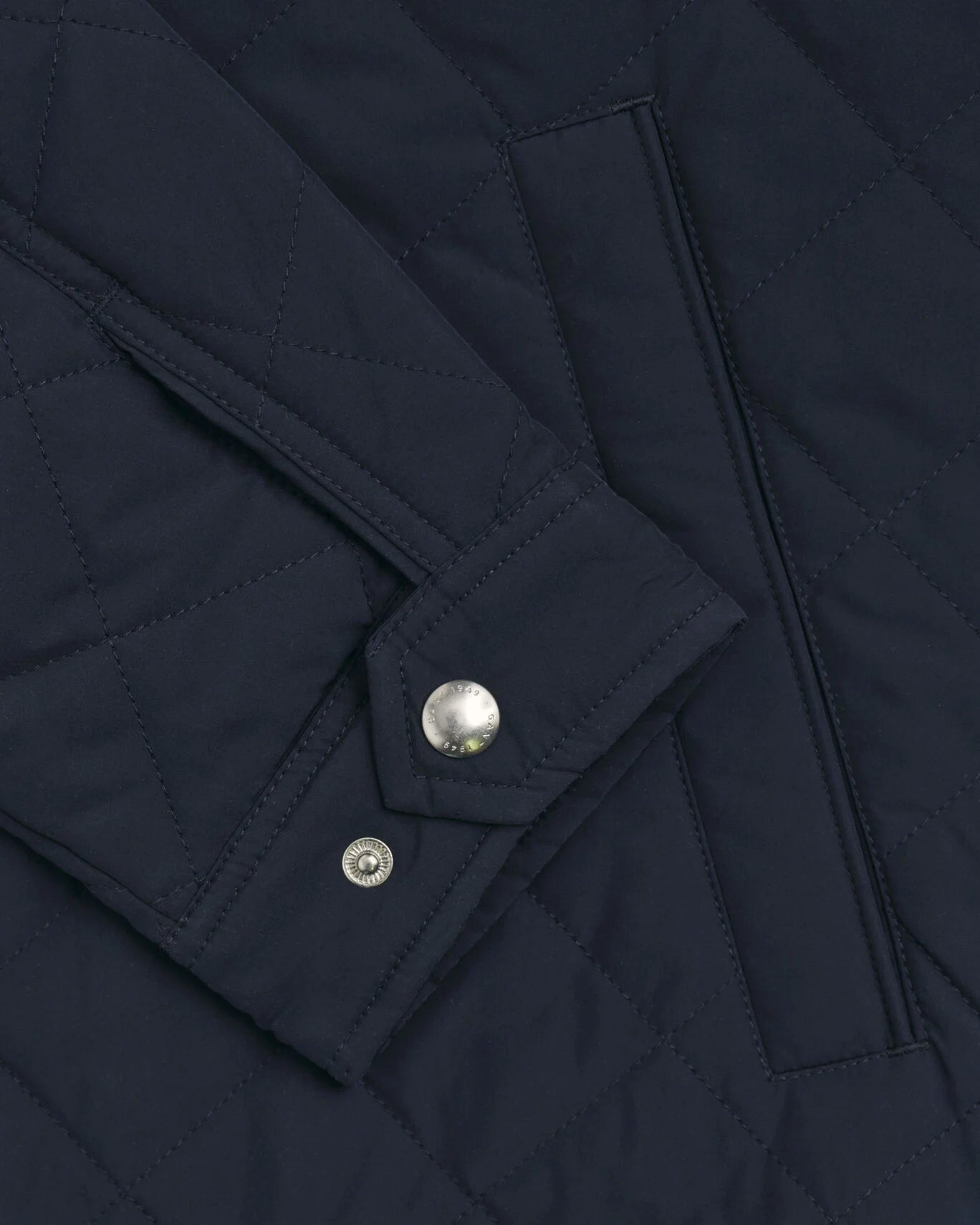Gant Quilted Windcheater - Evening Blue