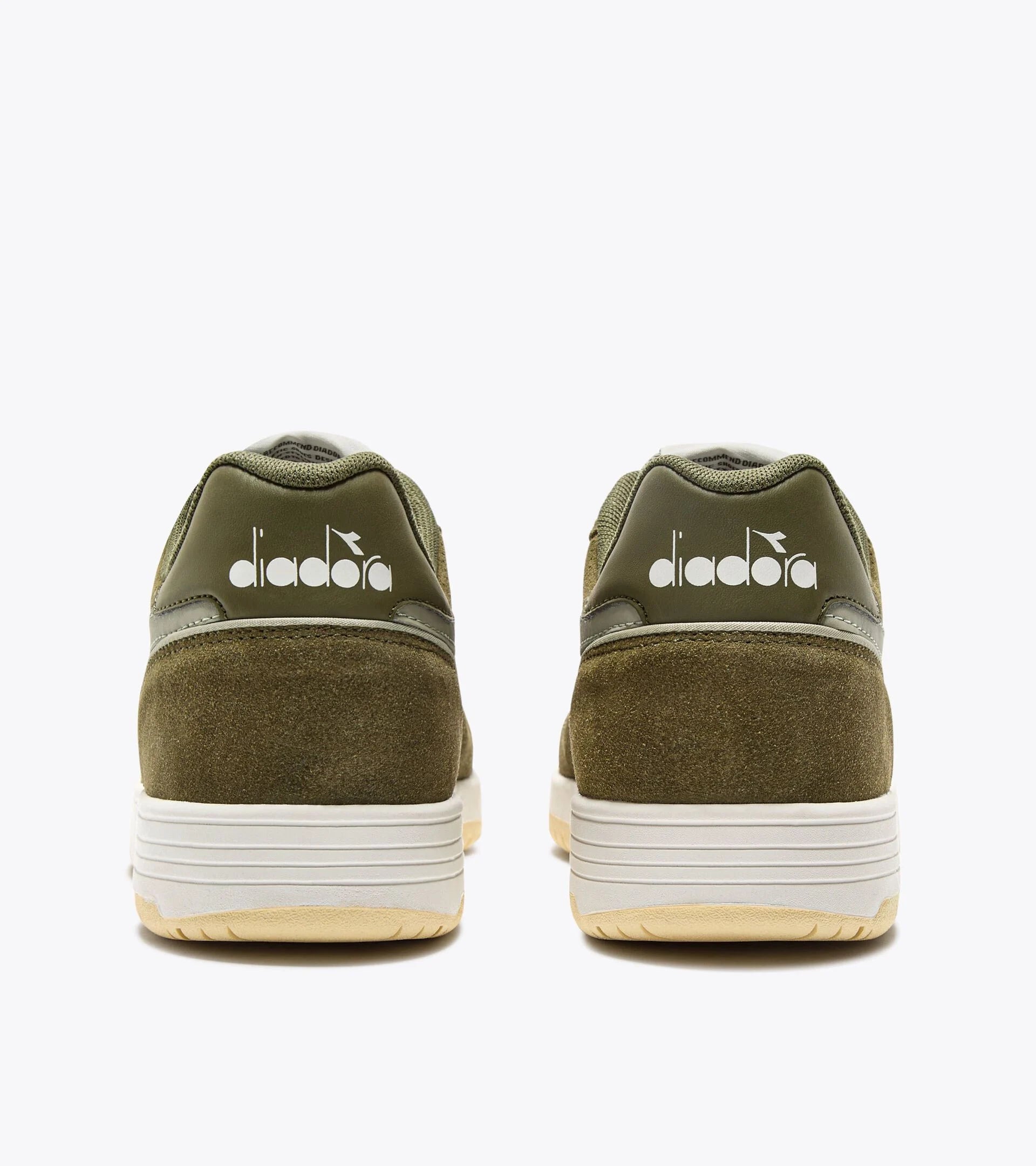 Diadora Deuce M2 Suede Trainers - Burnt Olive Green