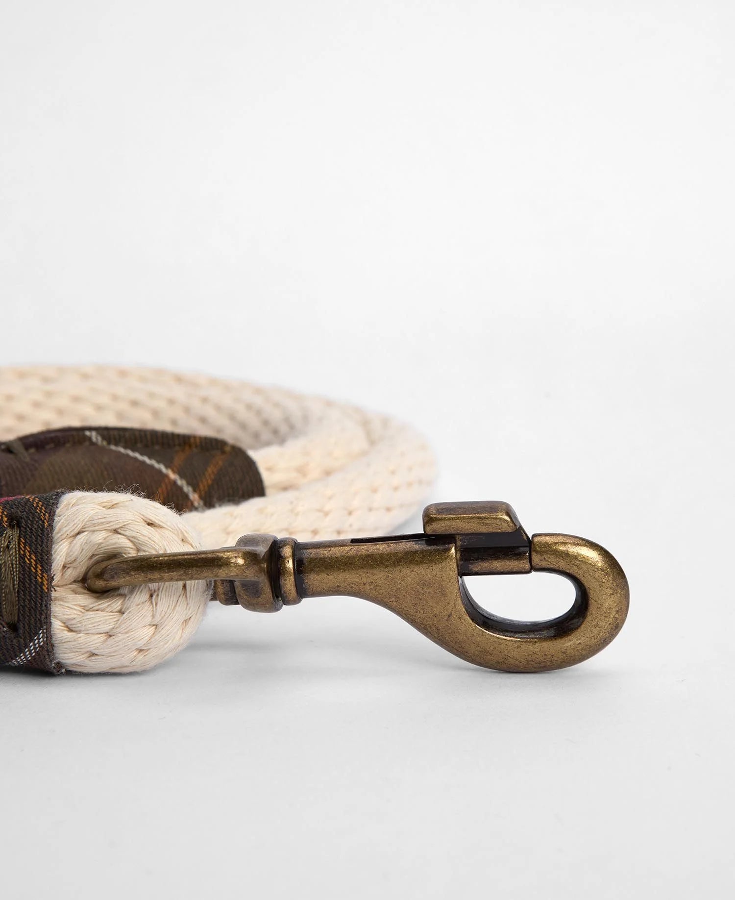 Barbour Rope Dog Lead - Natural