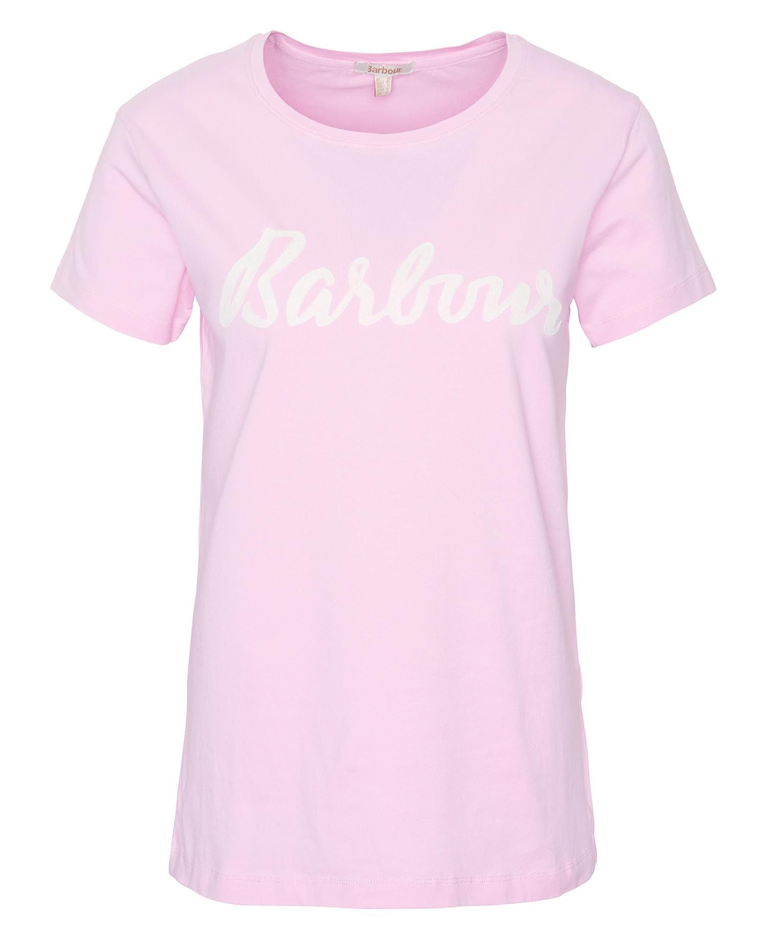 Barbour Otterburn T-Shirt - Mallow Pink