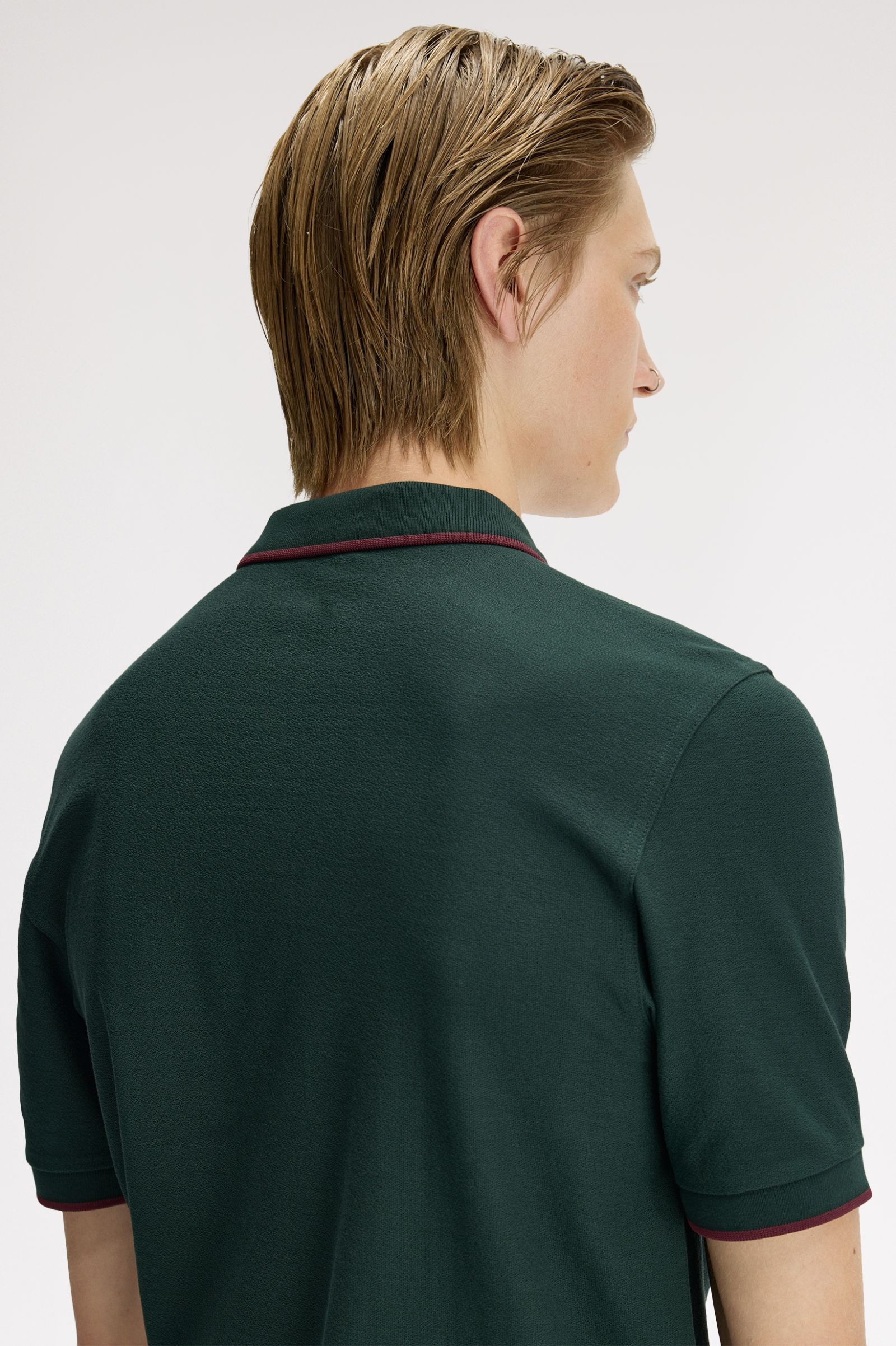 Fred Perry Crepe Polo Shirt - Grassroots