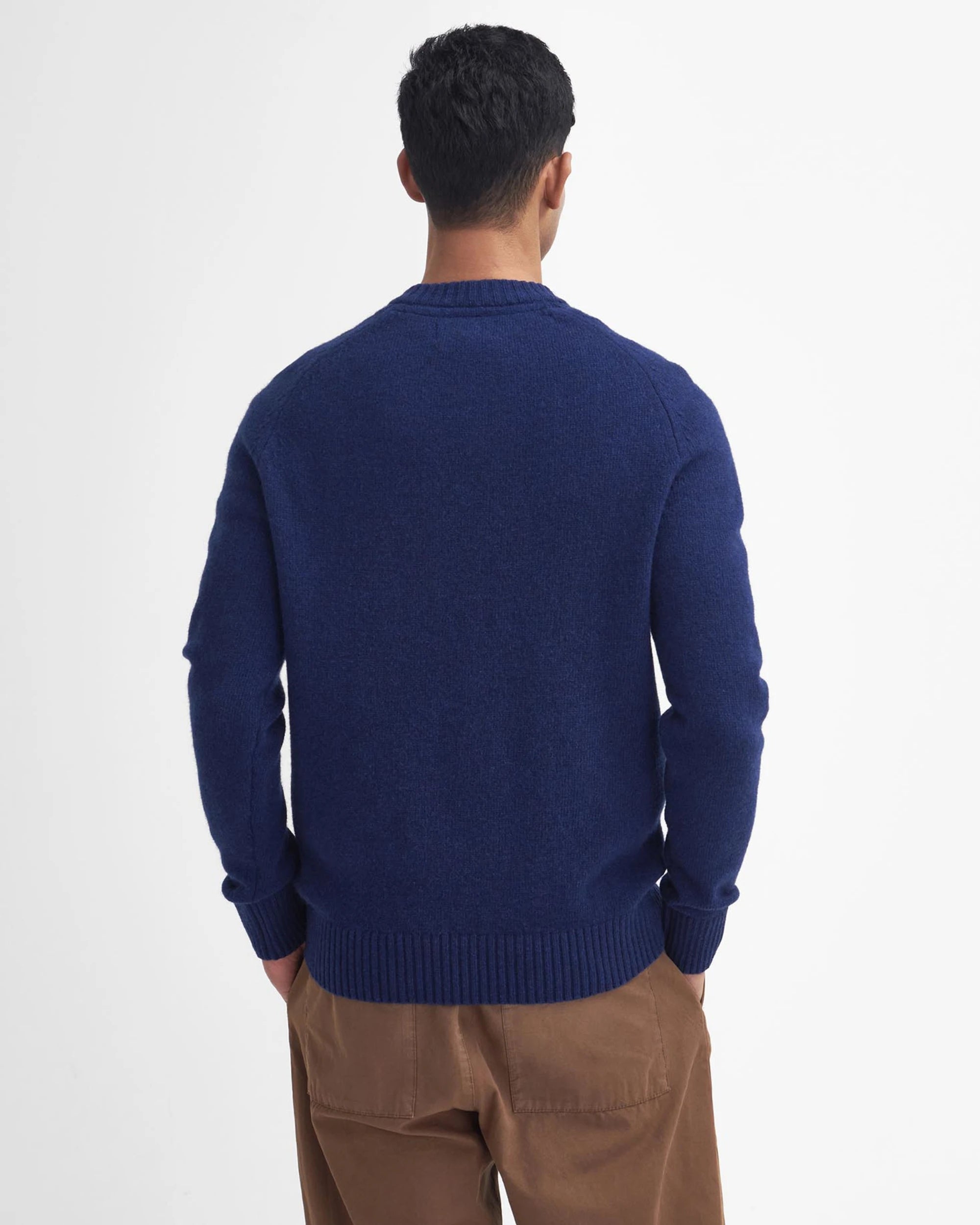 Barbour Grangetown Crew Neck Sweater - Inky Blue