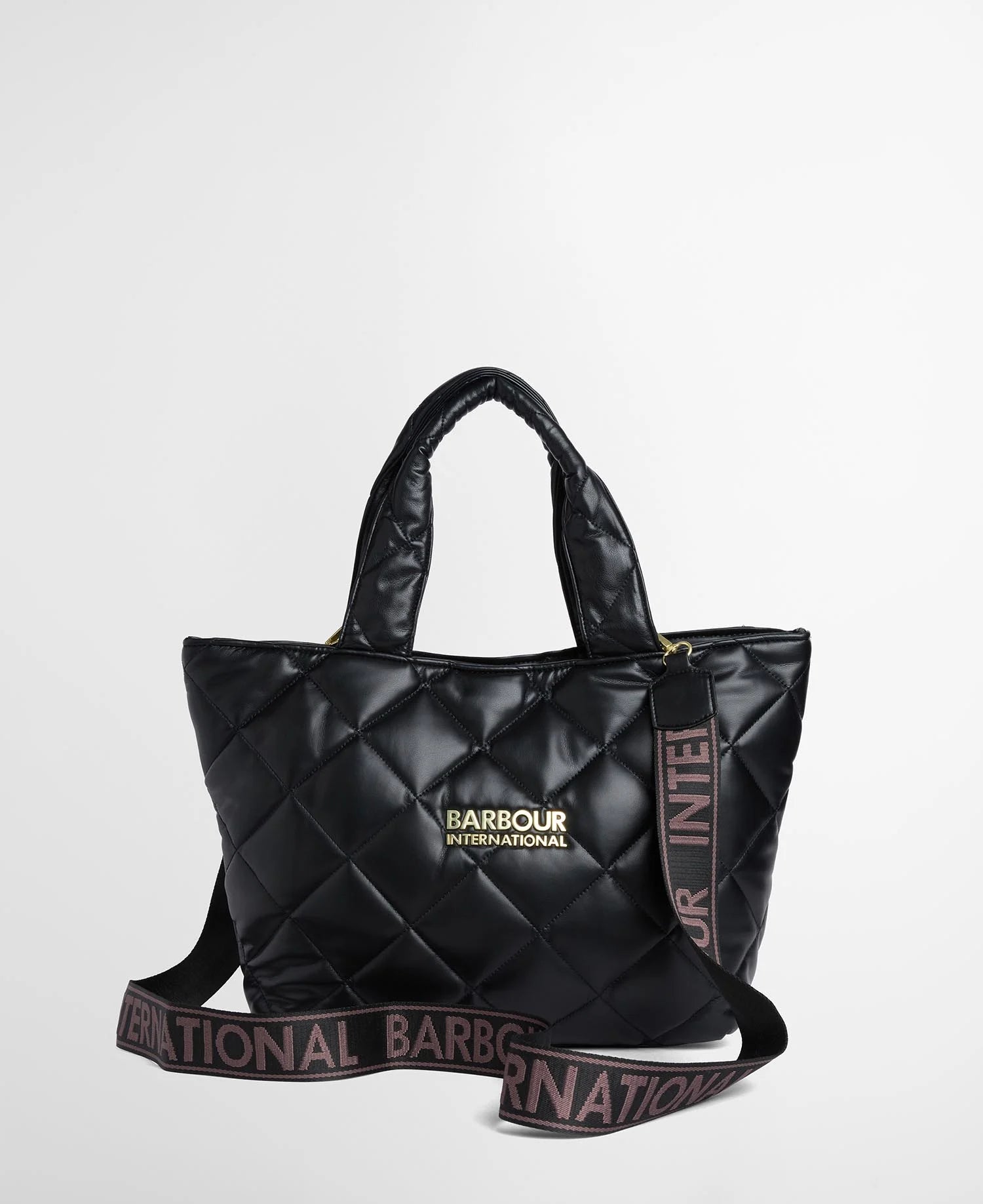 Barbour International Soft Quilt Battersea Tote Bag - Black