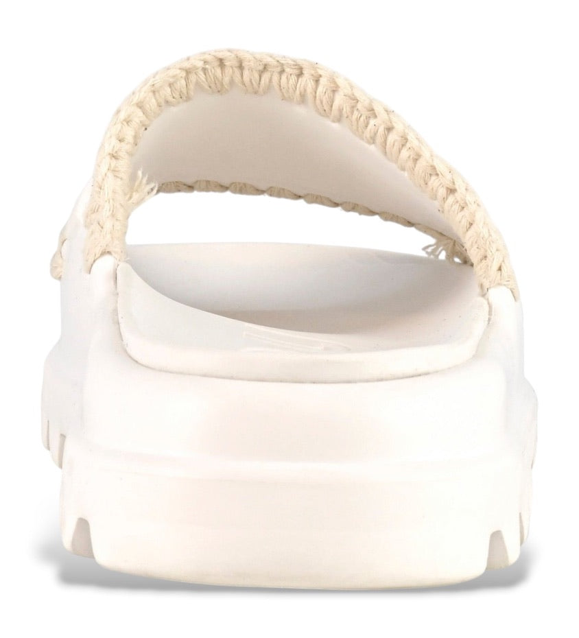 Mou Eva One-Piece Slide - White