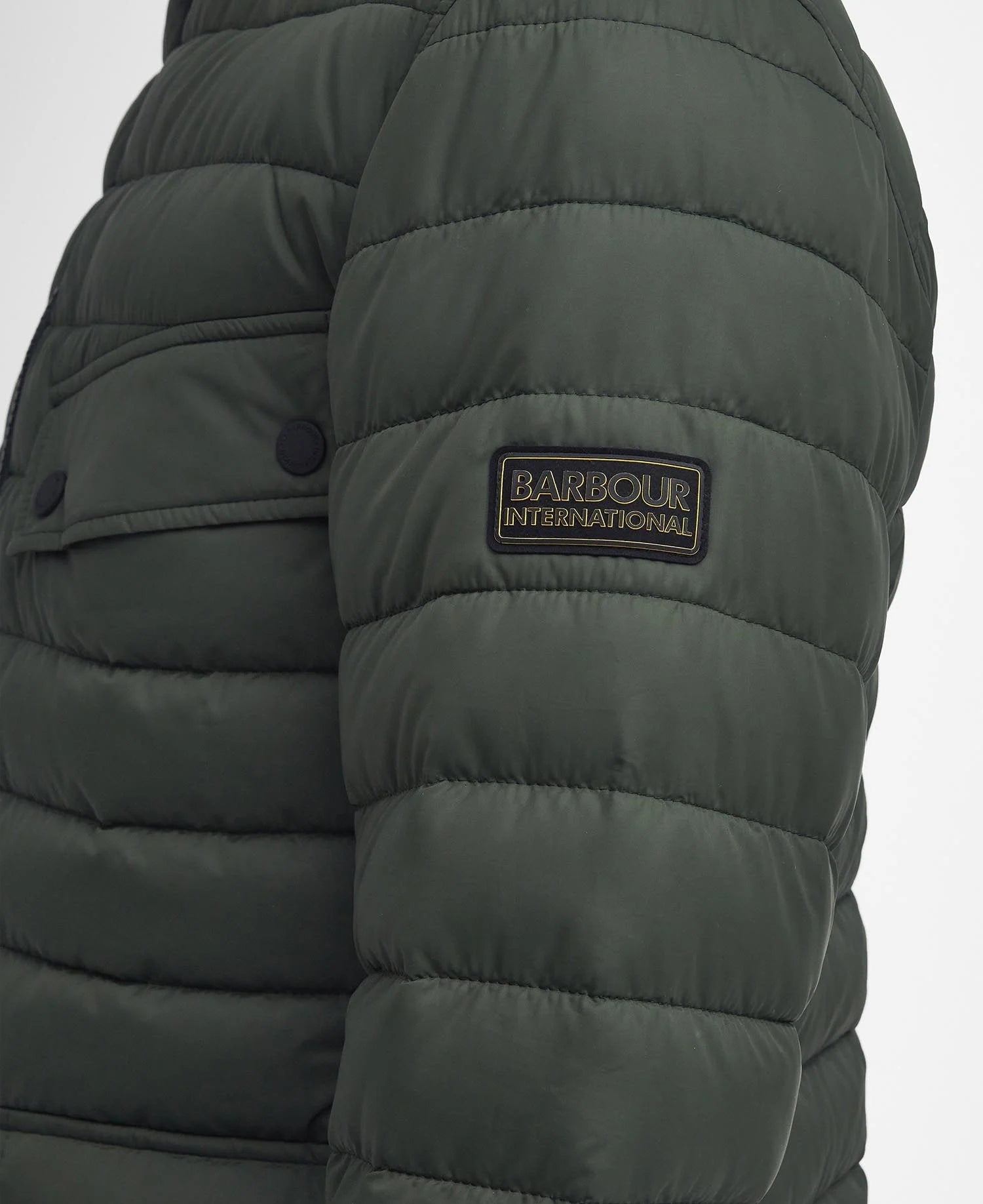 Barbour International Re-Ariel Puffer Jacket - Sage