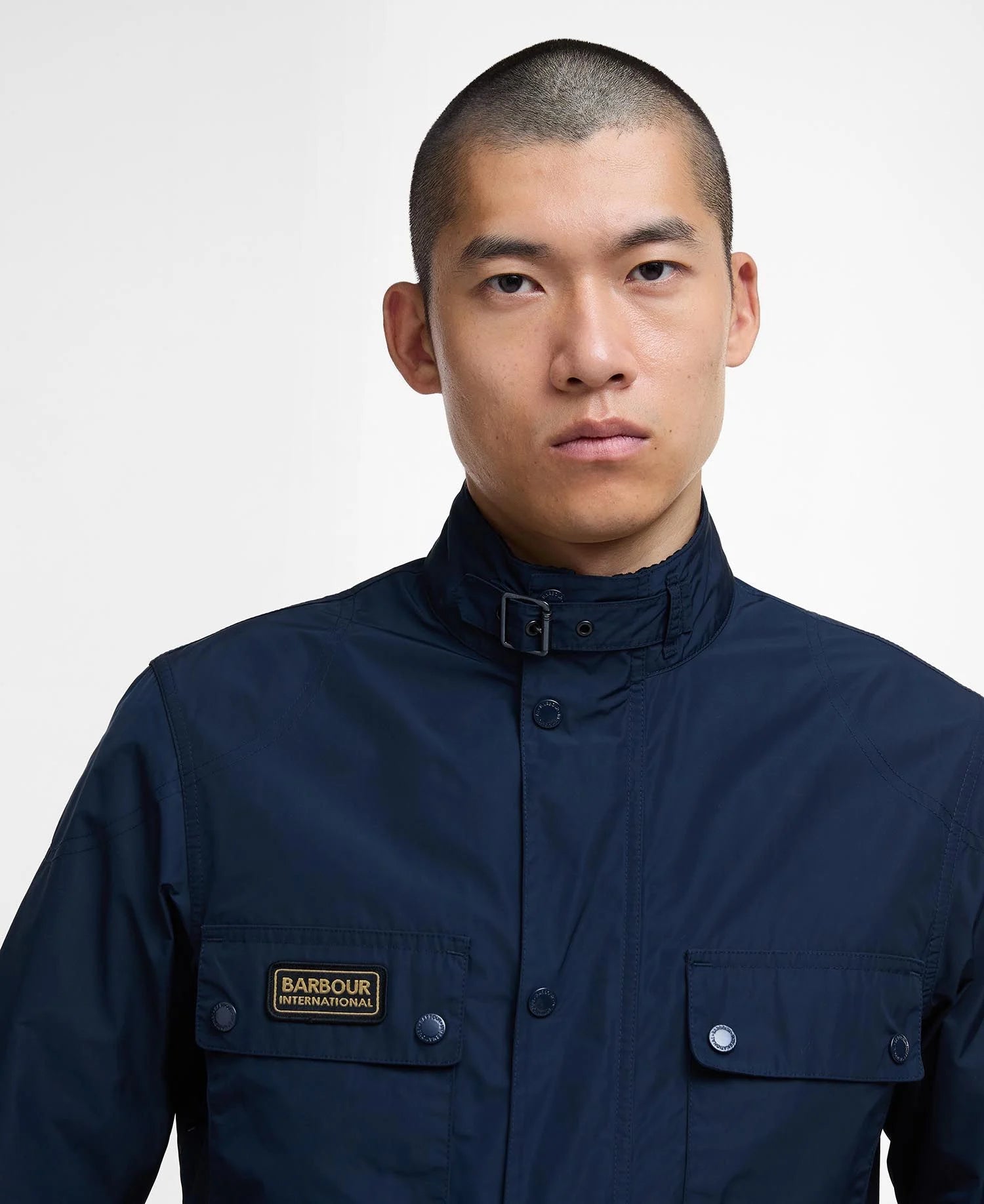 Barbour International Merton Shell Showerproof Jacket - Navy