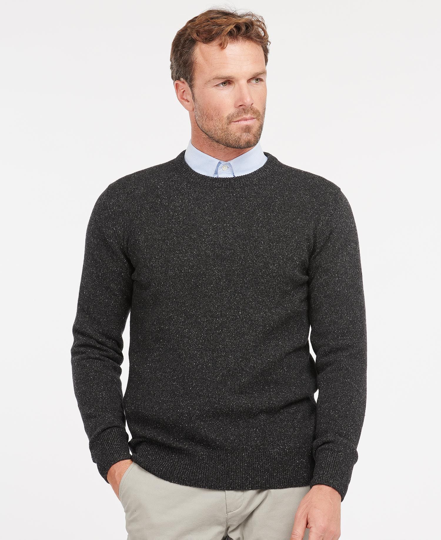 Barbour Tisbury Crew Neck Sweater - Black
