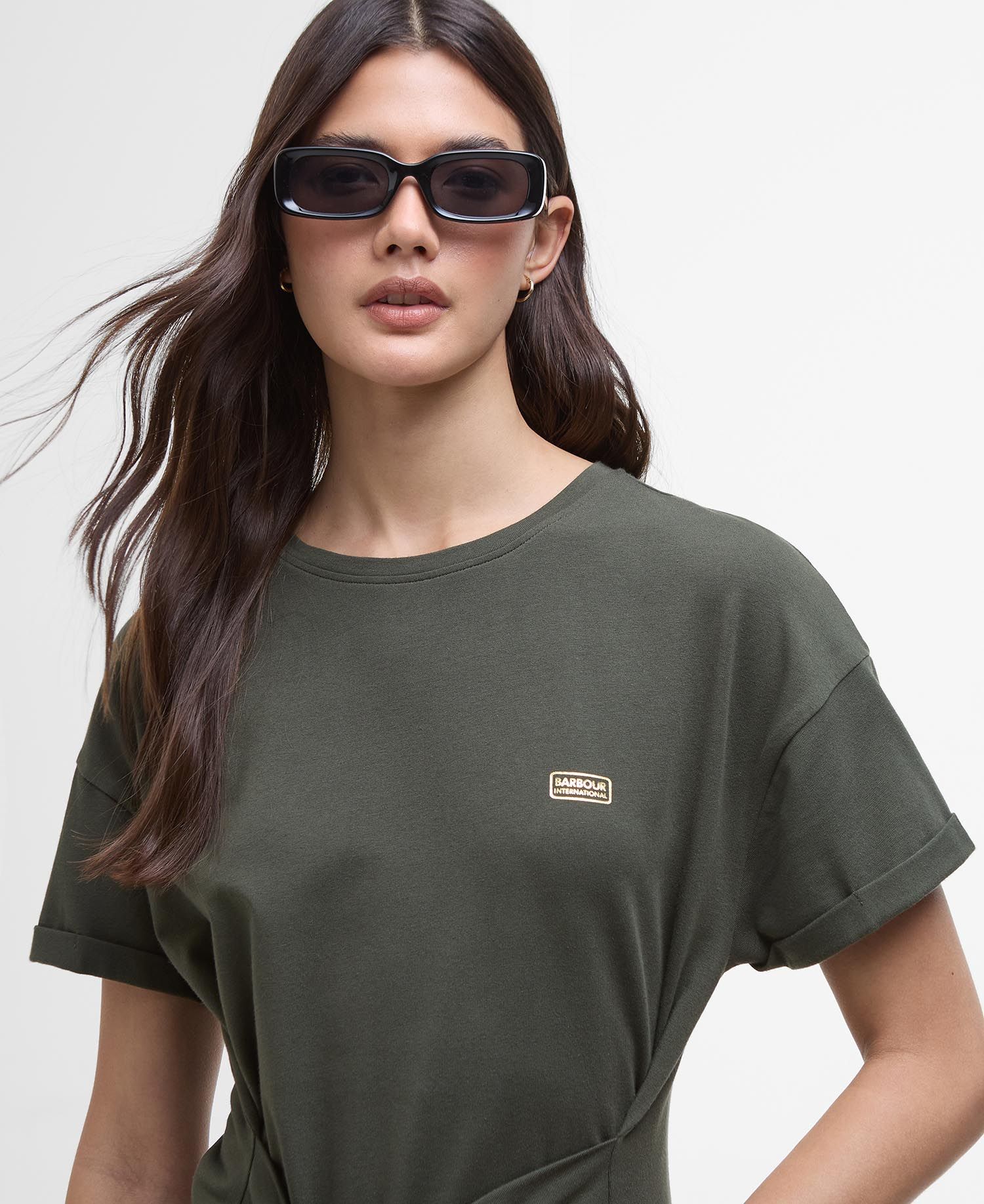 Barbour International Whitson Midi Dress - Envy