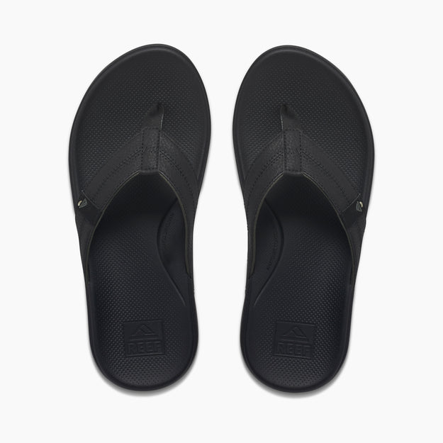 Reef Mens Cushion Phantom 2.0 Flip Flops - Black
