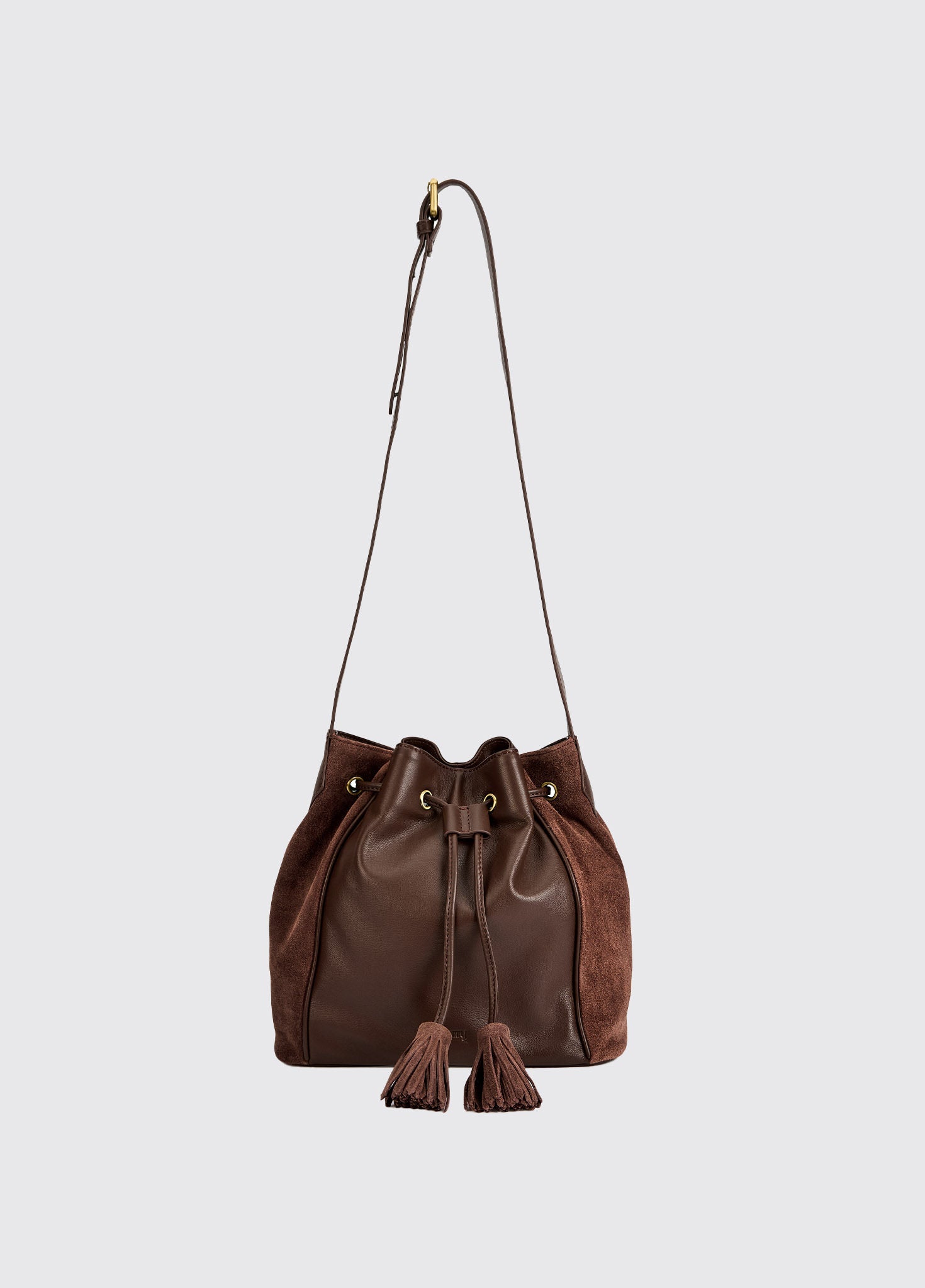 Dubarry Doonbeg Cross-body bucket bag - Cedar