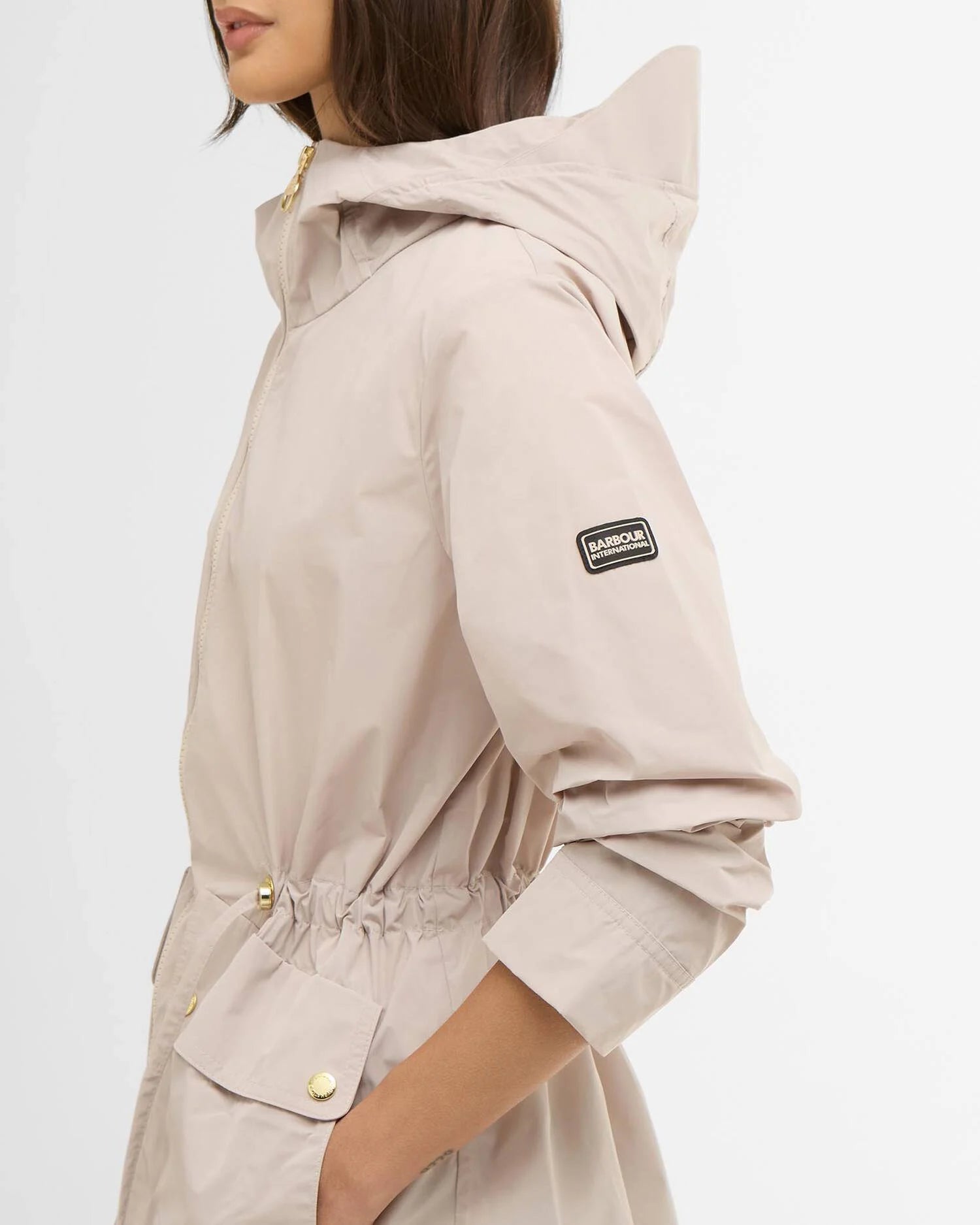 Barbour International Piper Showerproof Jacket - Cement