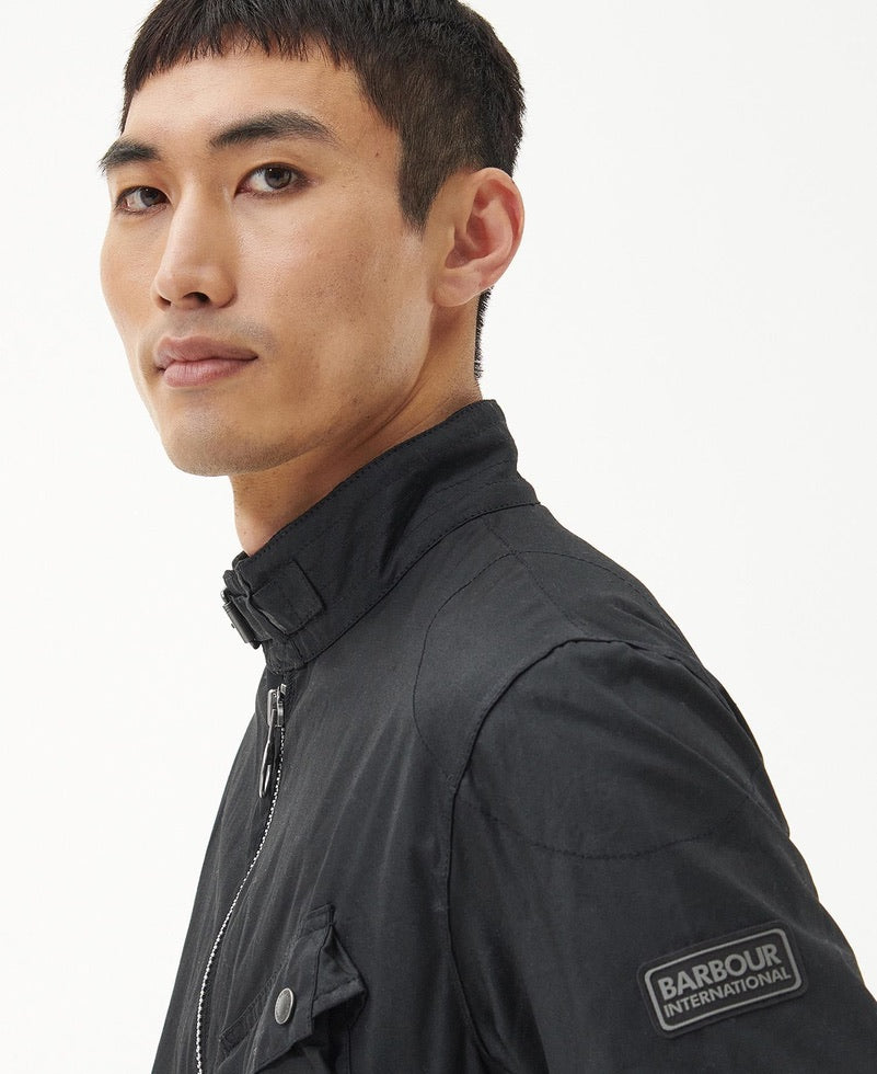Barbour International Transport Wax - Black