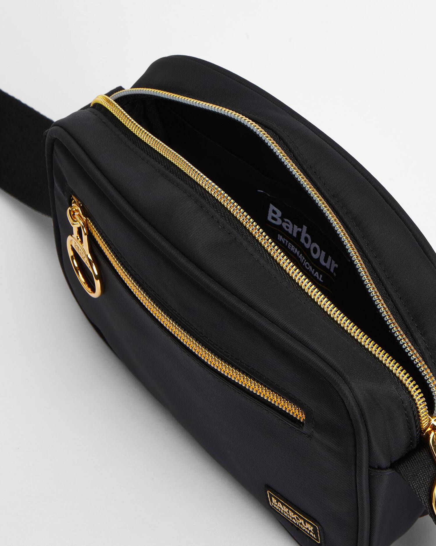 Barbour International Qualify Micro Crossbody Bag - Dusky Khaki