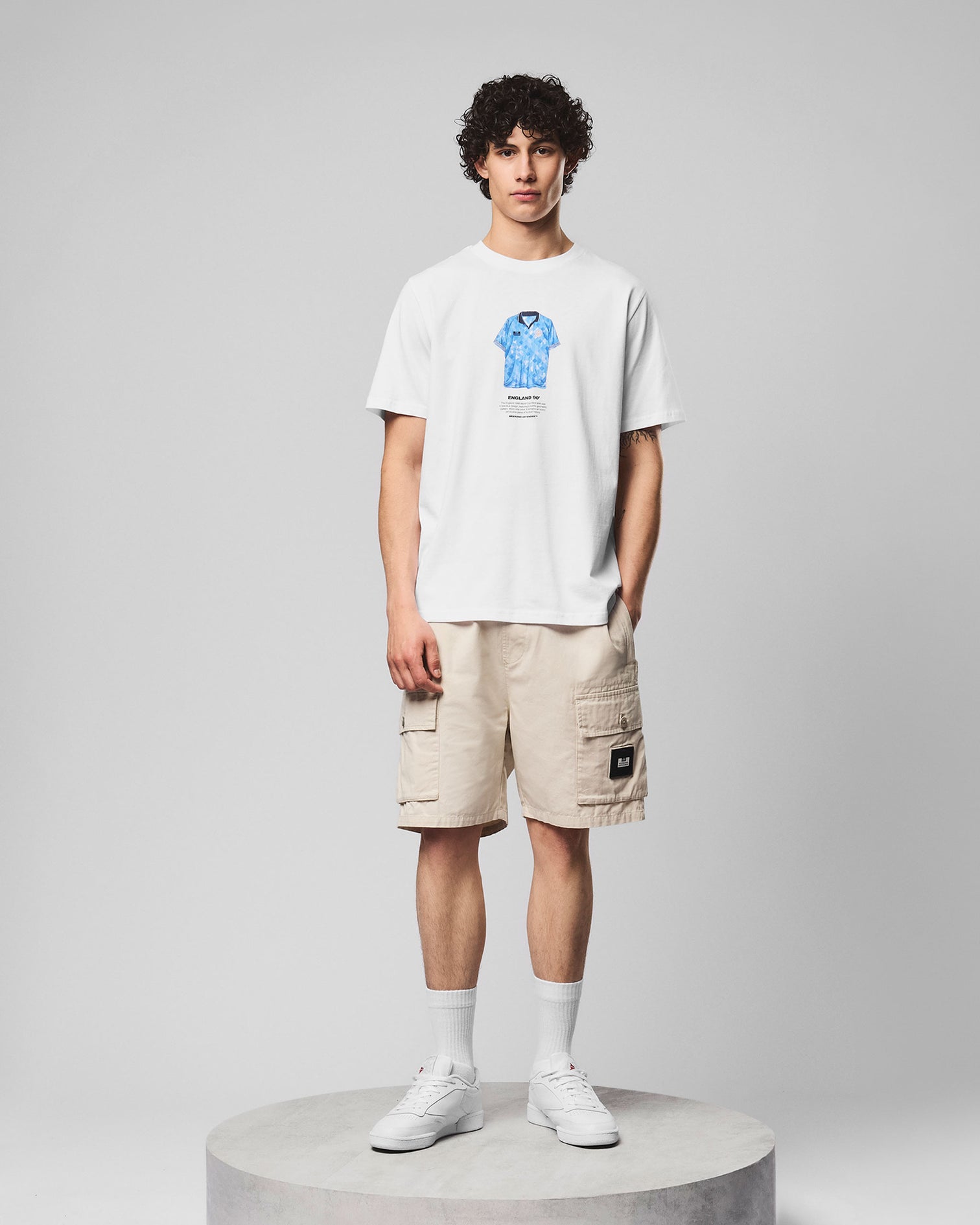 Weekend Offender Butcher Graphic T-Shirt White