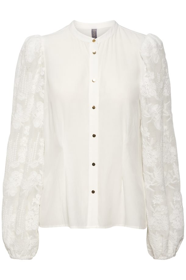 Culture Asmine Elastic Shirt - Spring Gardenia