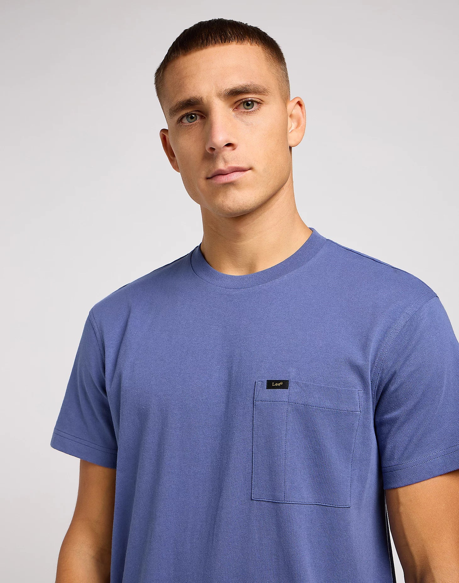 Lee Relaxed Pocket Tee - Surf Blue