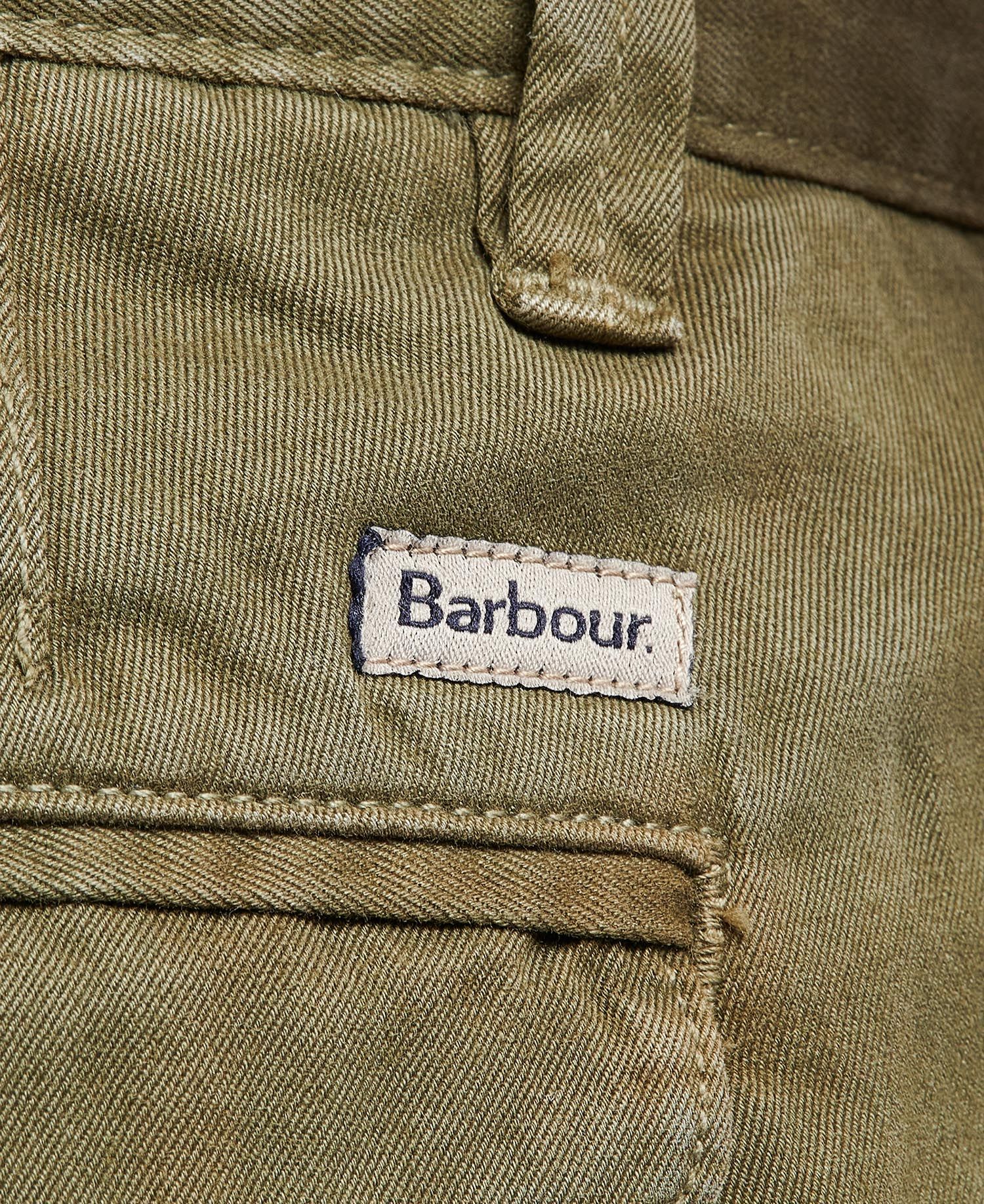 Barbour Neuston Twill Shorts - Ivy Green