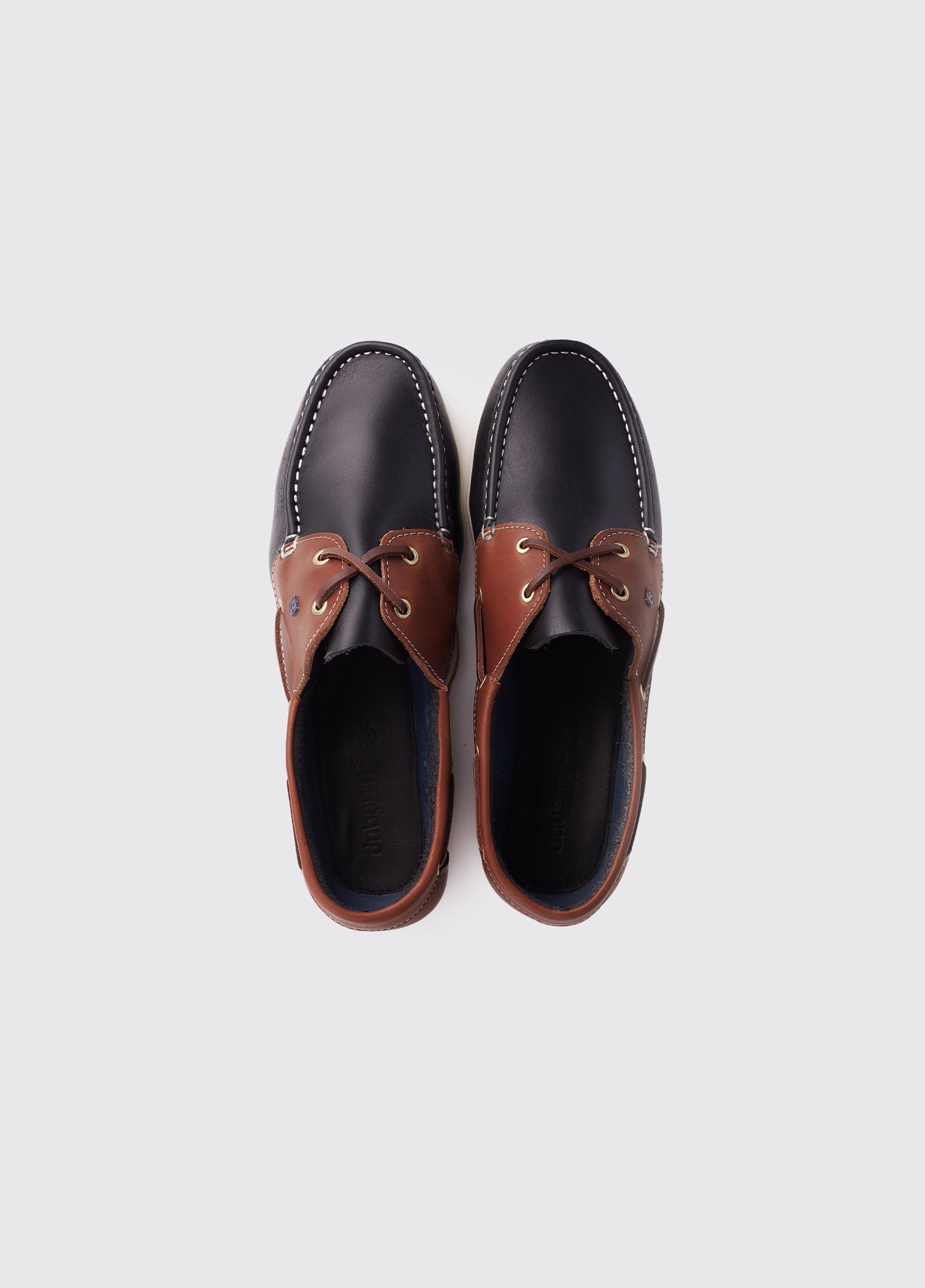 Dubarry Admirals Ladies Deck Shoe - Navy/Brown