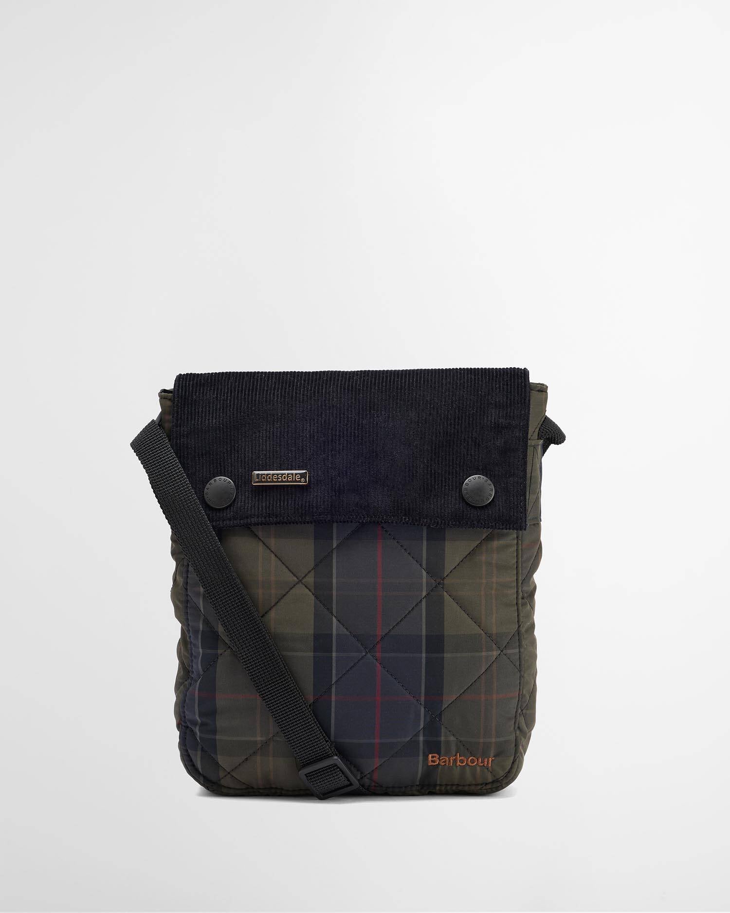 Barbour Tartan Liddlesdale Crossbody Bag - Shadow Classic Tartan