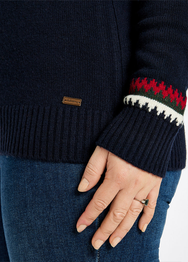Dubarry Riverdale Knitted Sweater - Navy