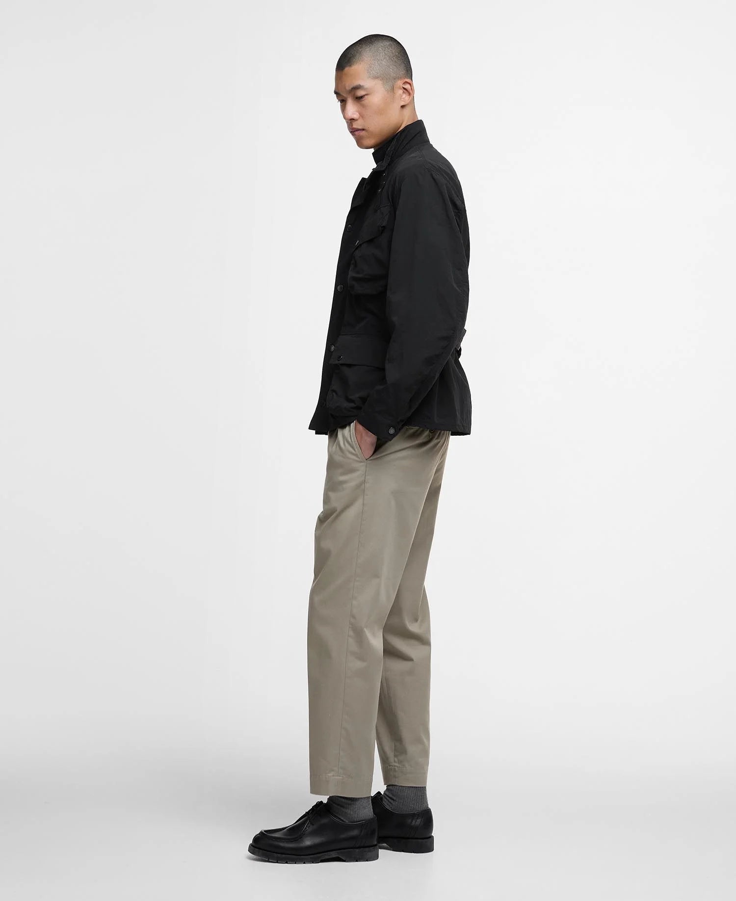 Barbour International Contempary A7 Showerproof Jacket - Black