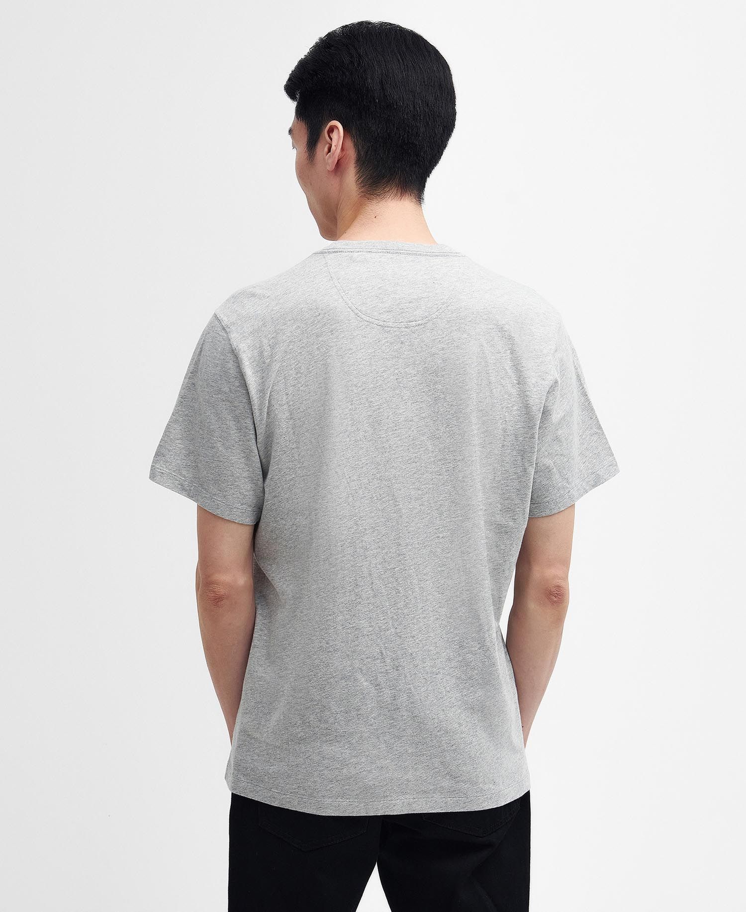 Barbour International SMQ Mount T-Shirt - Grey Marl