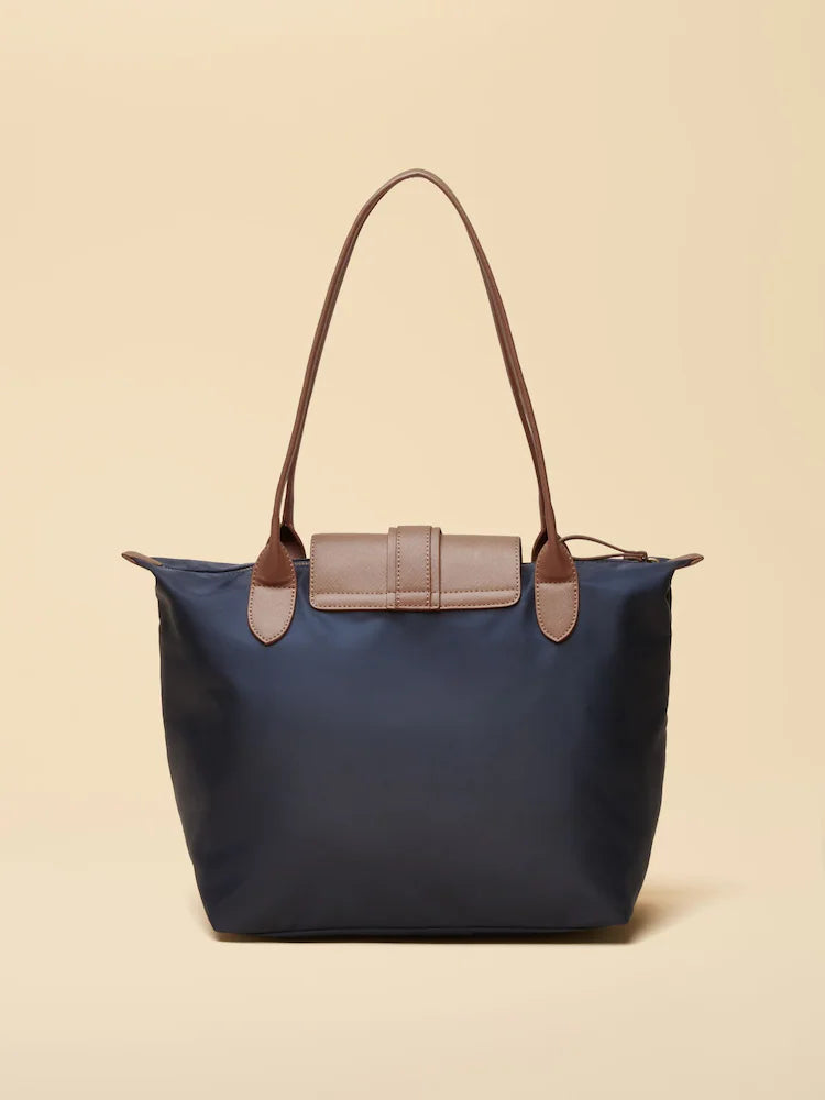 Joules Edie Navy Tote Shoulder Bag