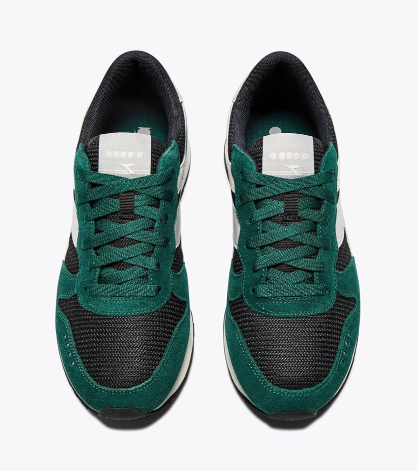 Diadora Camaro Trainers - Black/Rainforest