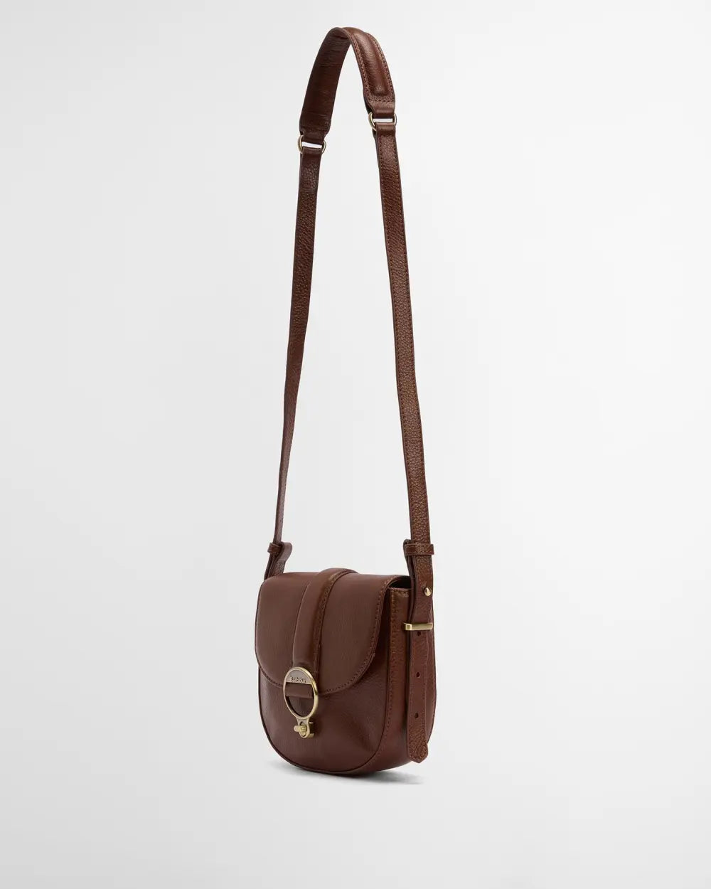 Barbour Elm Leather Crossbody Bag - Brown