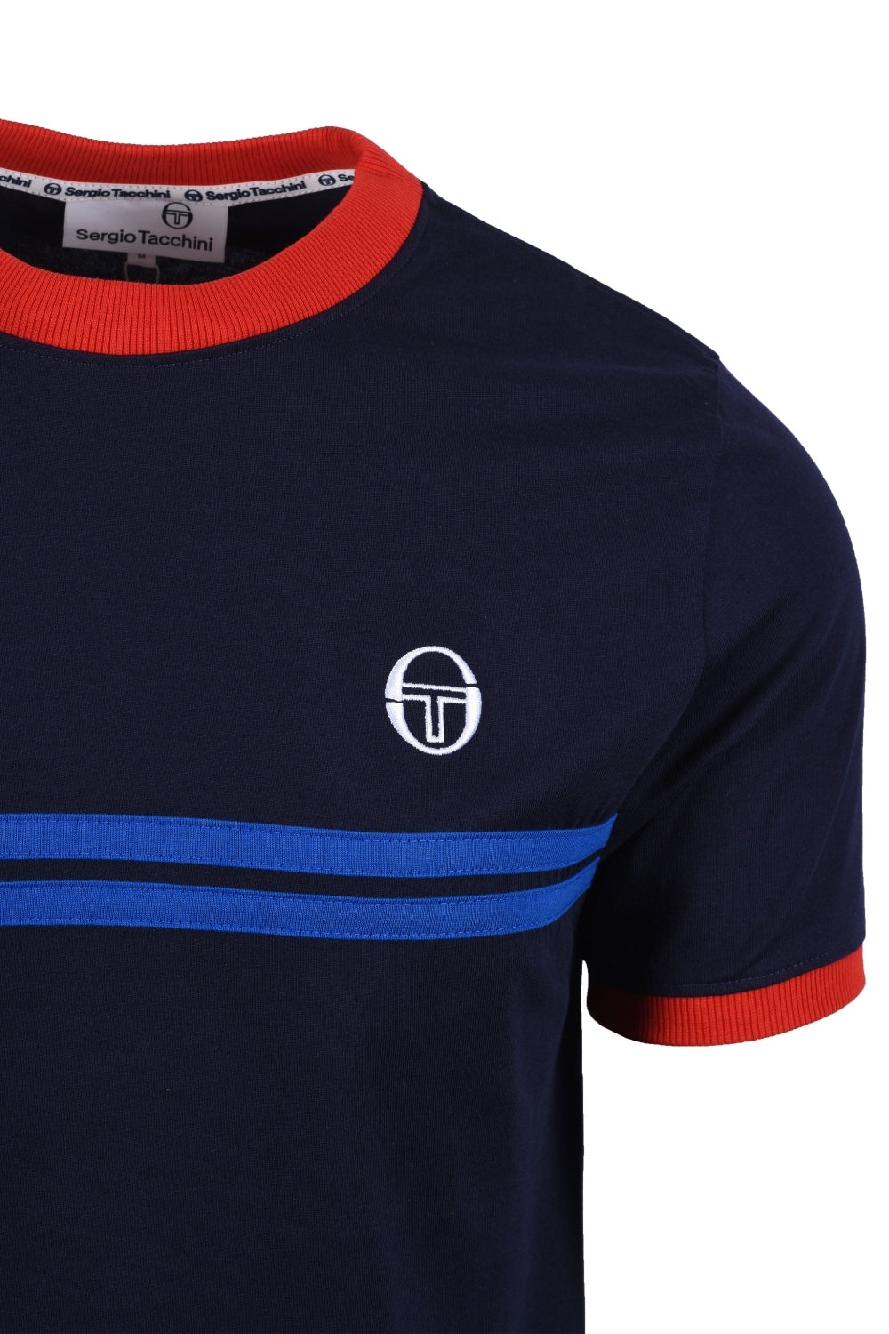 Sergio Tacchini Supermac T-Shirt - Maritime Blue/ Nautical Blue