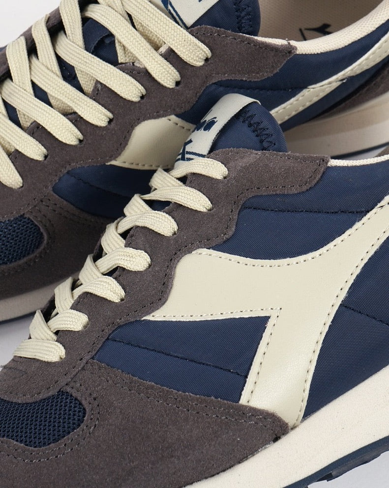 Diadora Camaro Trainers - Insignia Blue/Gray Pelica