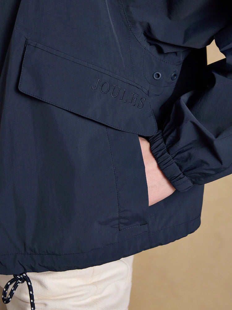 Joules Hove Navy Waterproof Windbreaker Jacket