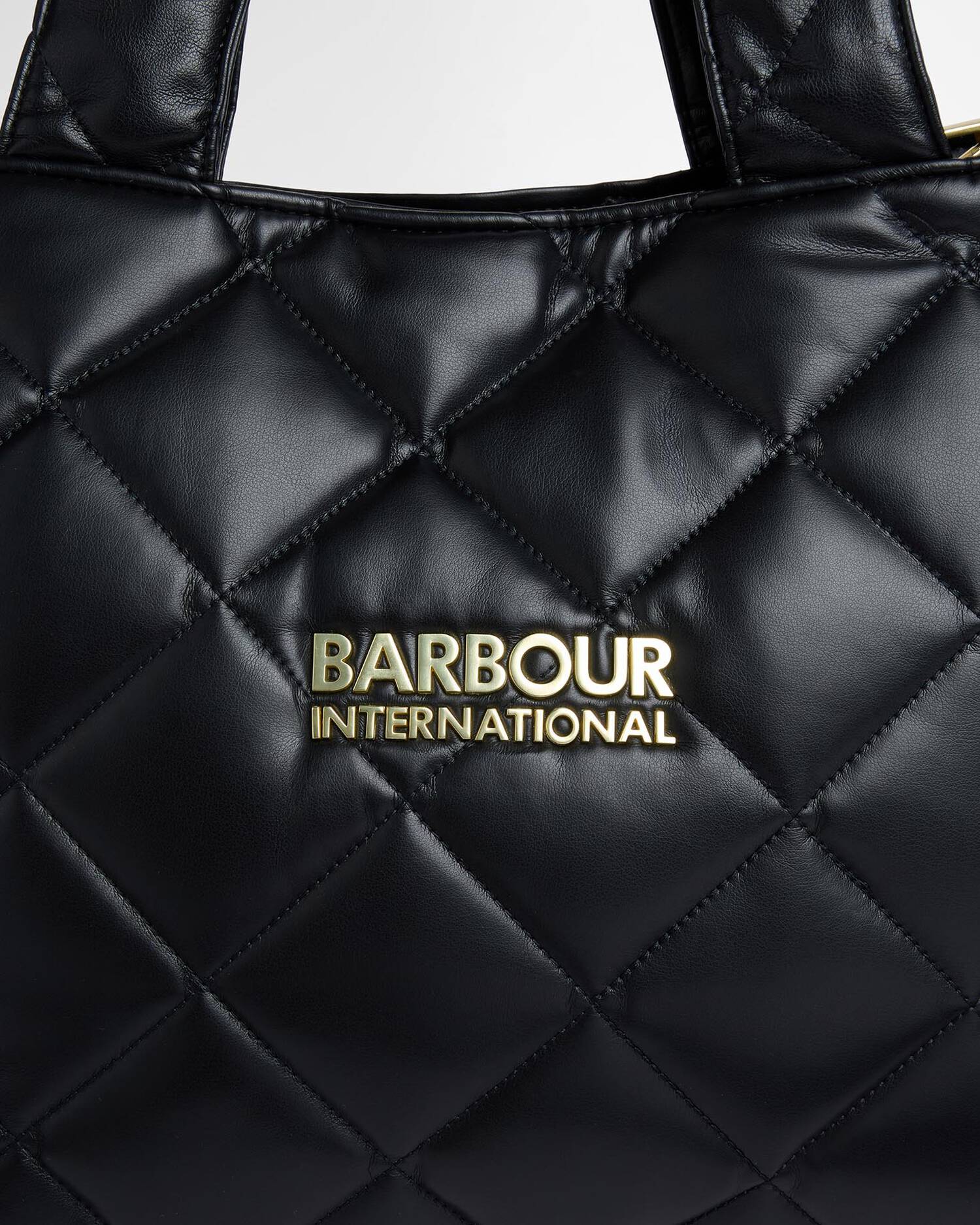 Barbour International Soft Quilt Battersea Tote Bag - Black