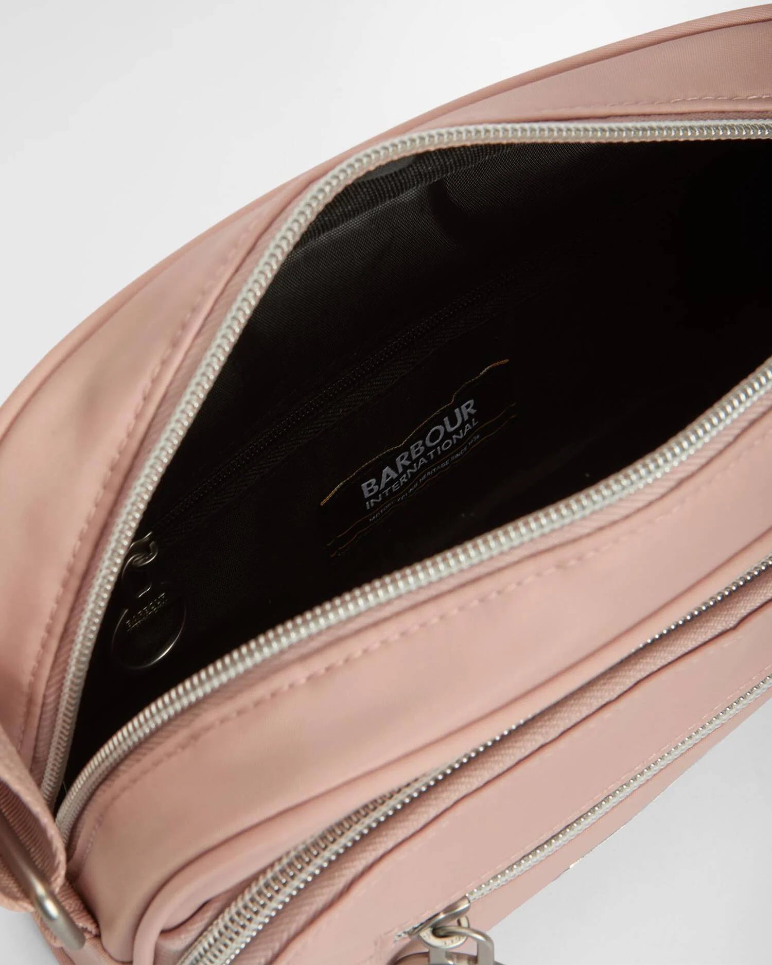 Barbour International Qualify City Crossbody Bag - Desert Pink