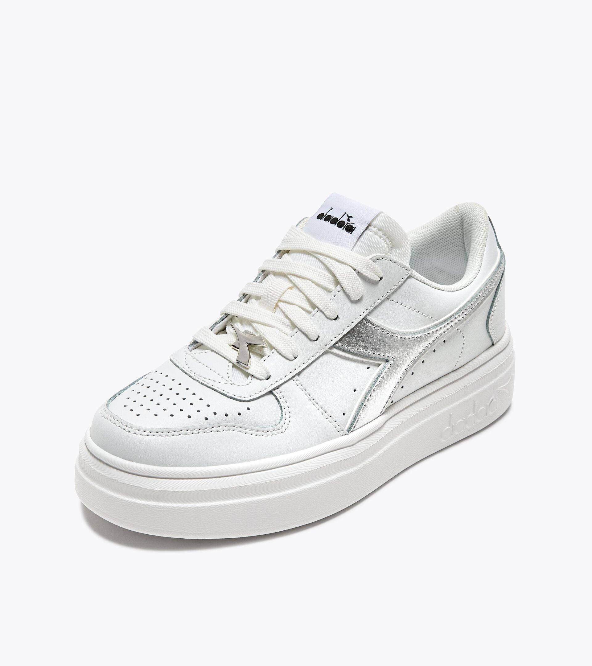 Diadora Magic Bold Metal WN - White/Silver