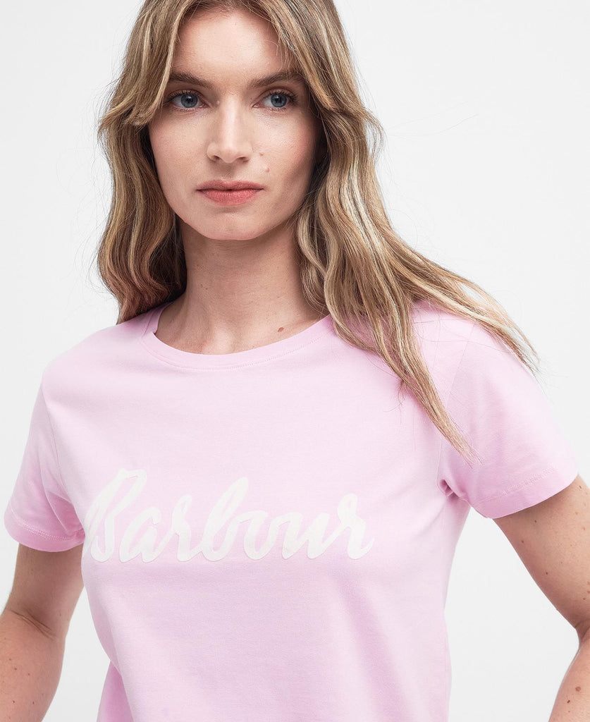 Barbour Otterburn T-Shirt - Mallow Pink