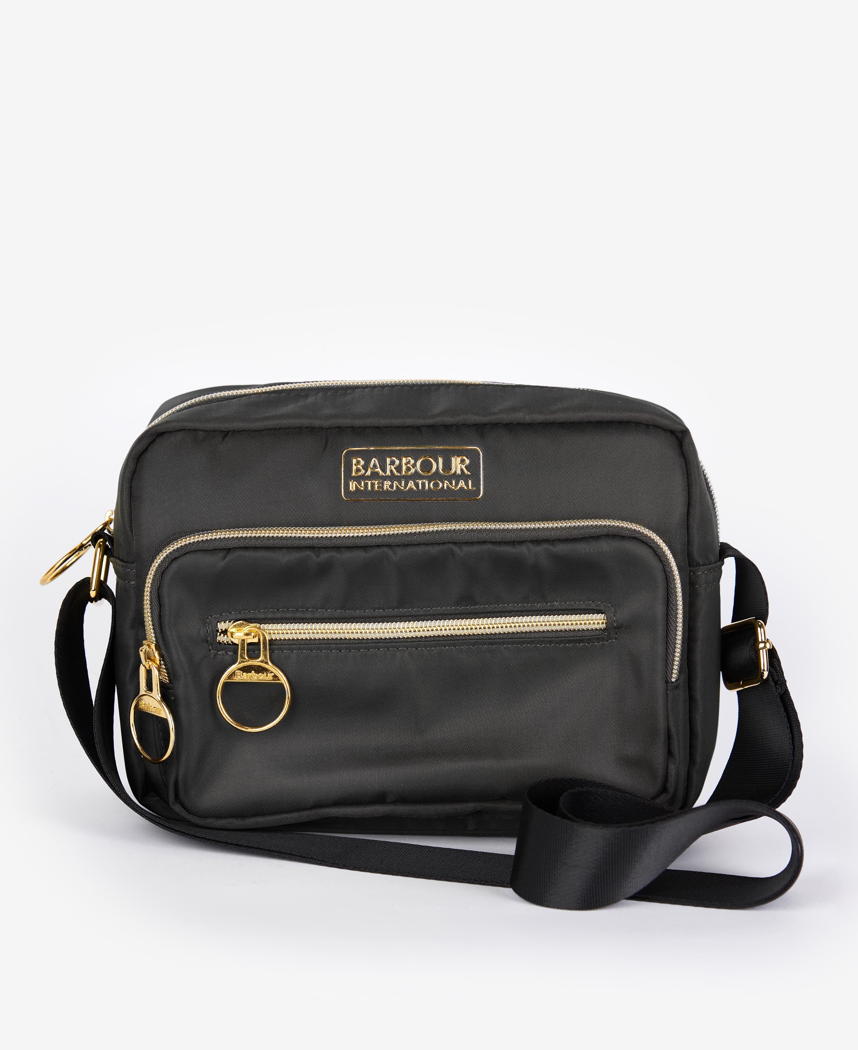Barbour International Qualify Crossbody Bag - Black