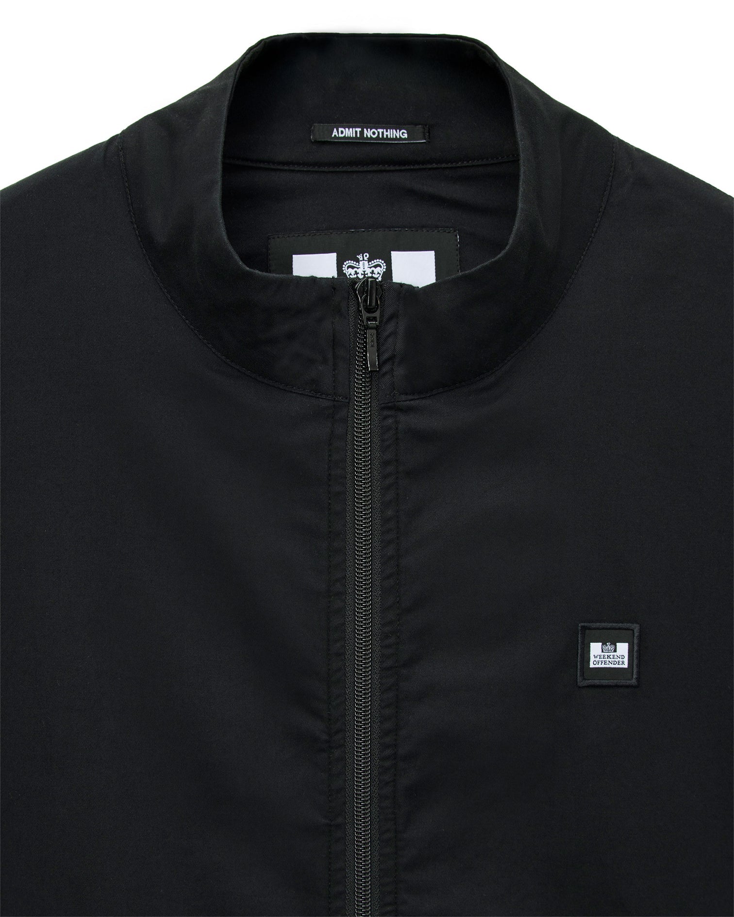 Weekend Offender Helmsley Track Top - Black