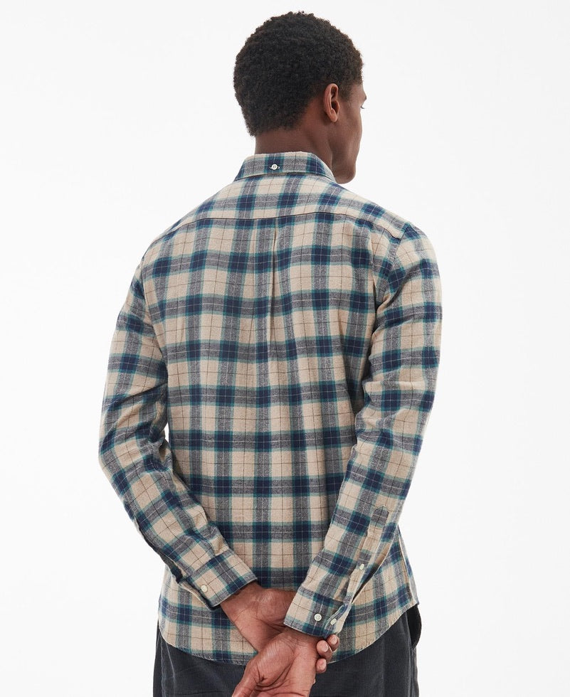 Barbour Castlebridge Tailored Shirt - Stone Marl