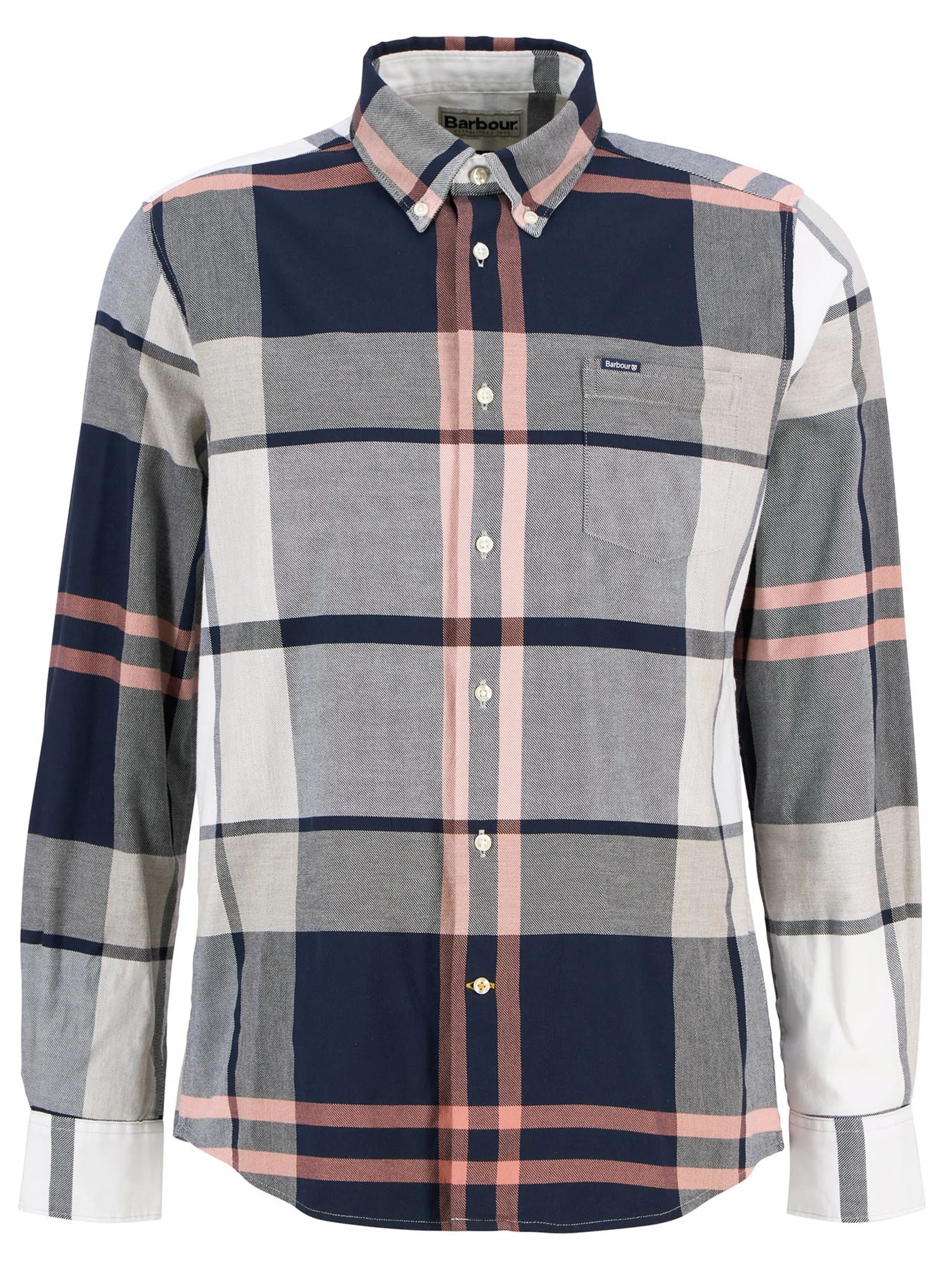 Barbour Dunoon Tailored Fit Shirt - Riverstone Tartan