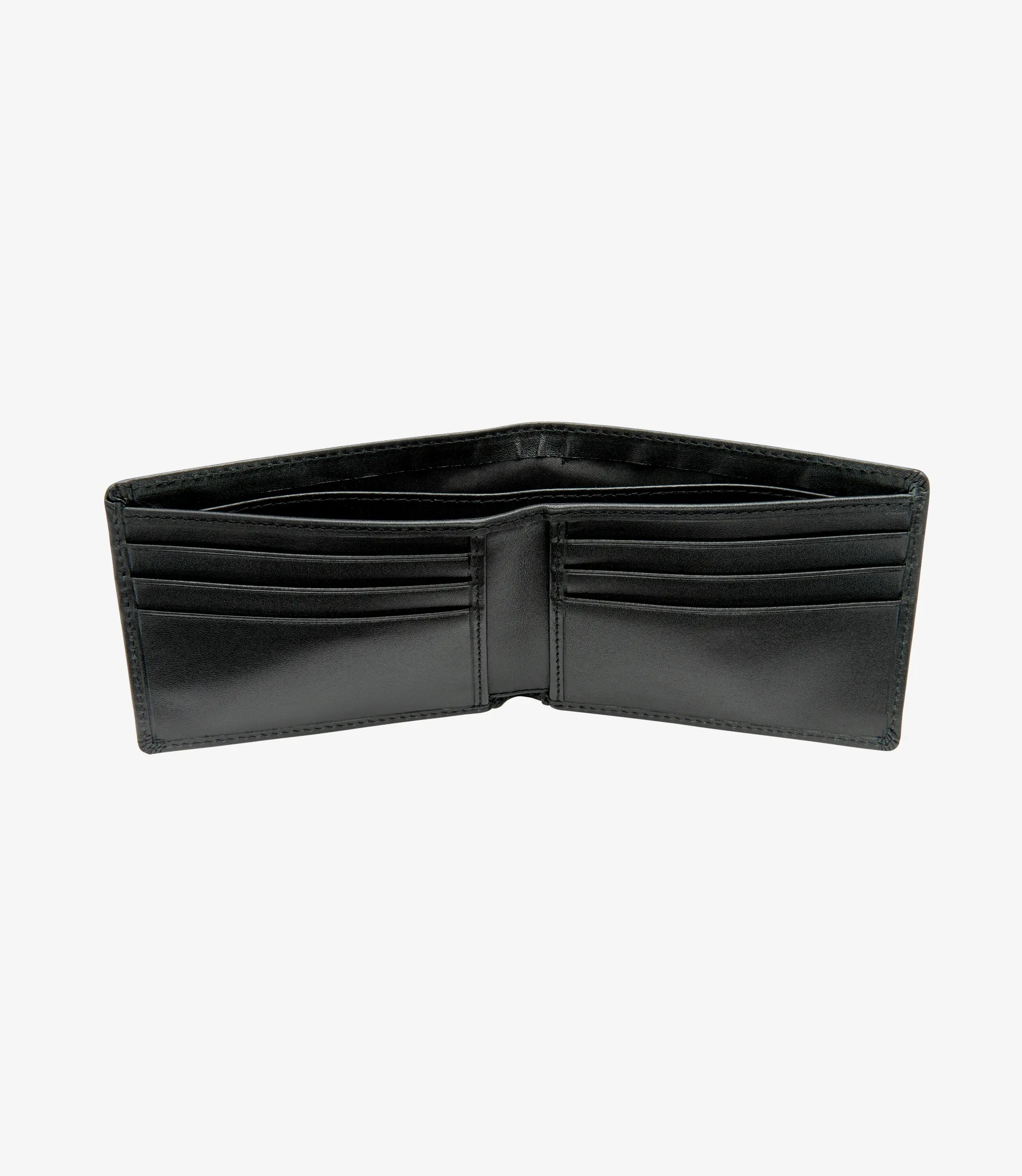 Loake Aldgate Wallet - Black Calf Leather