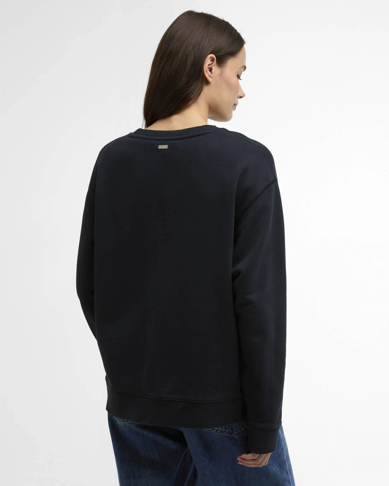 Barbour Hartland Crew Sweatshirt - Navy